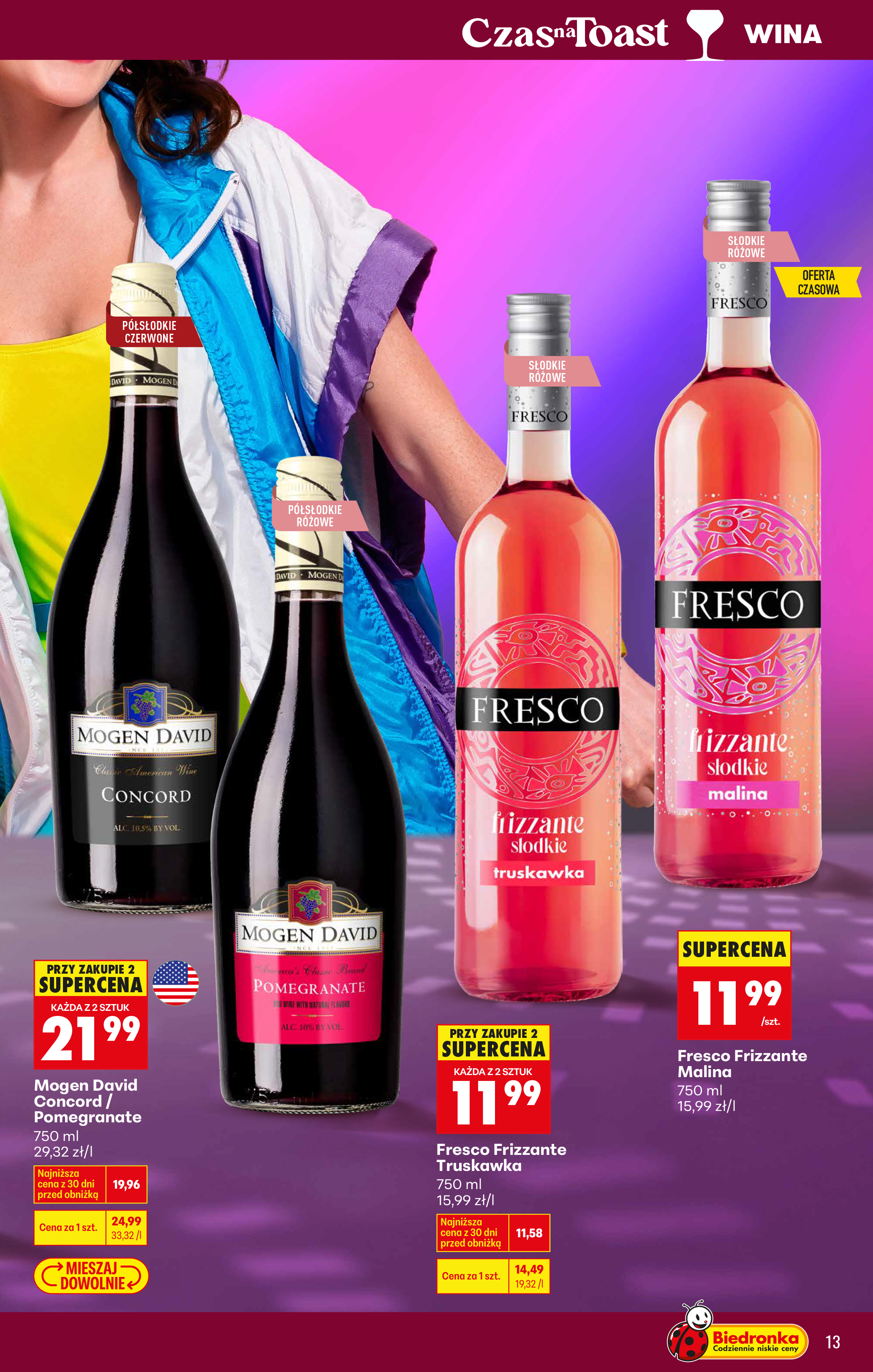 biedronka - Aktuální leták Biedronka - Czas na Toast od 27.12. do 10.01. - page: 13