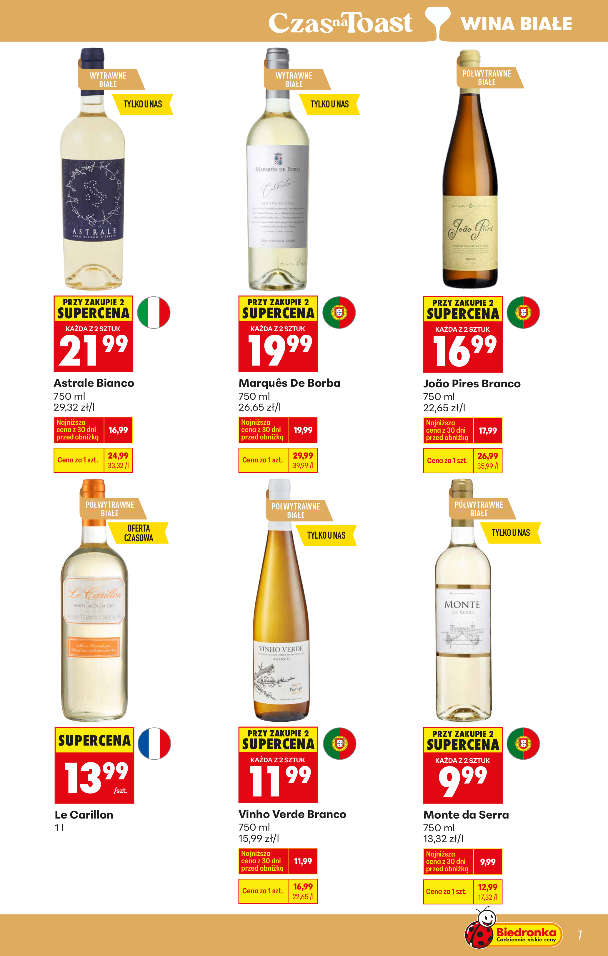 biedronka - Aktuální leták Biedronka - Czas na Toast od 27.12. do 10.01. - page: 7