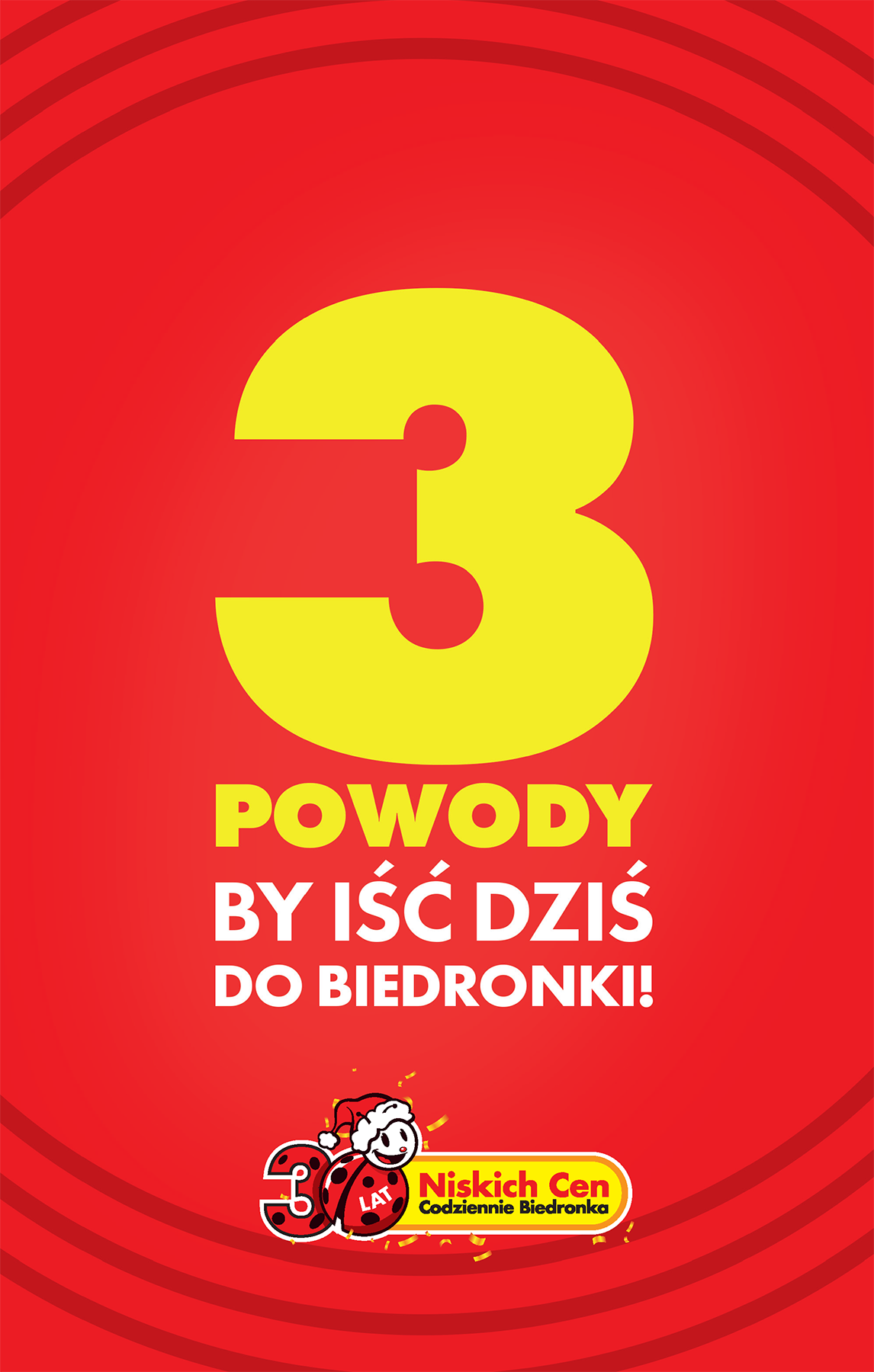 biedronka - Aktuální leták Biedronka - 3 powody żeby iść do Biedronki od 23.12. do 23.12.