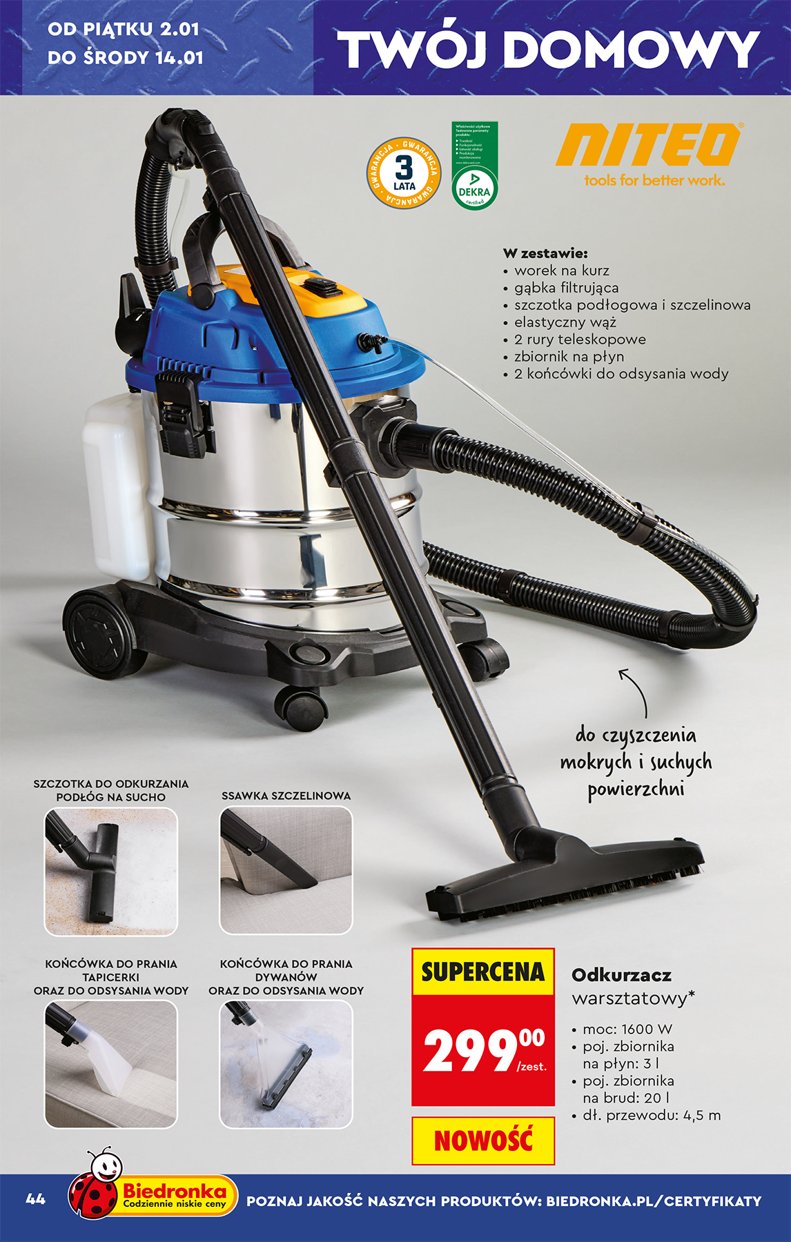 biedronka - Aktuální leták Biedronka - Hity i inspiracje od 29.12. do 14.01. - page: 48