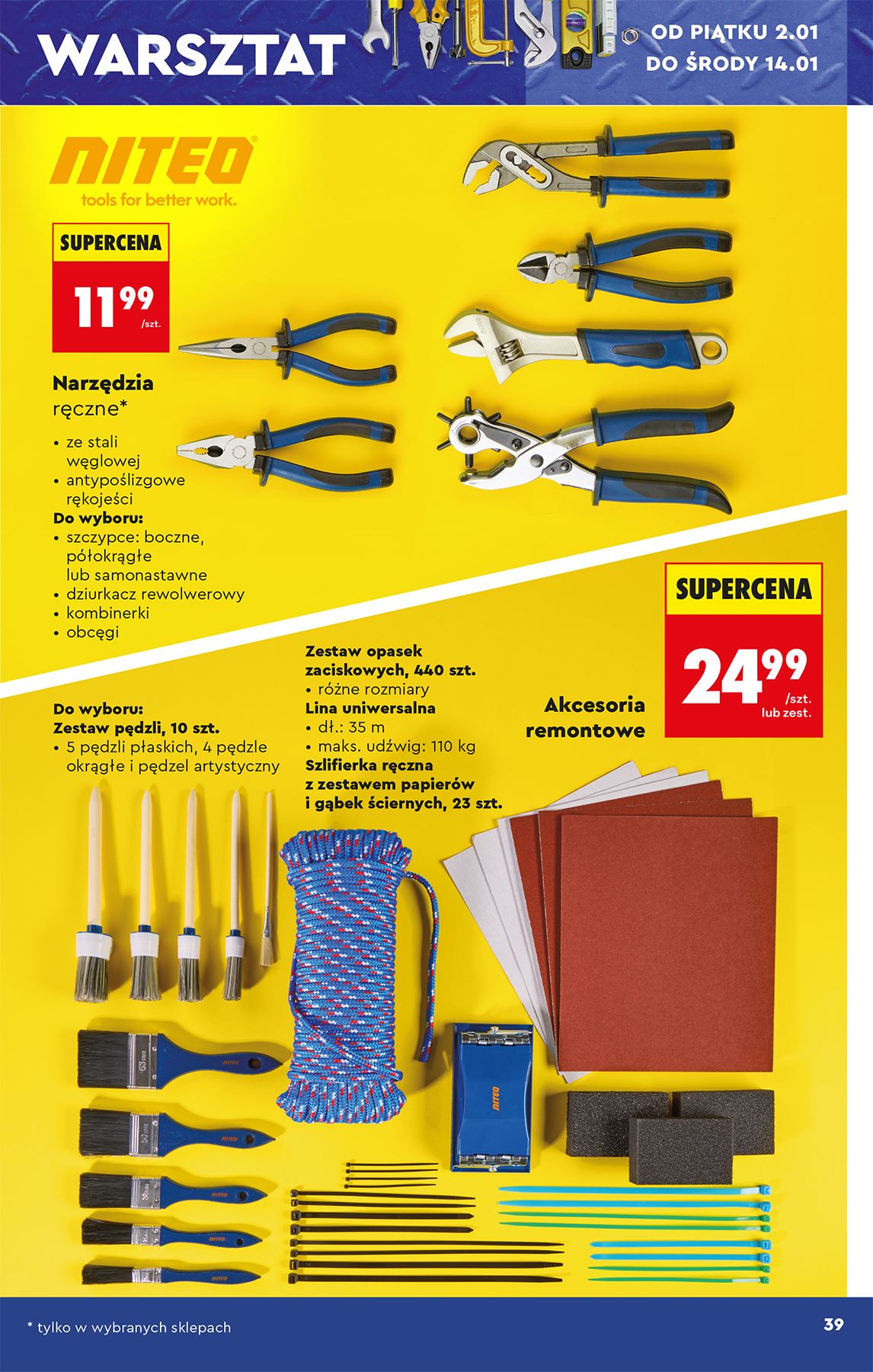 biedronka - Aktuální leták Biedronka - Hity i inspiracje od 29.12. do 14.01. - page: 43