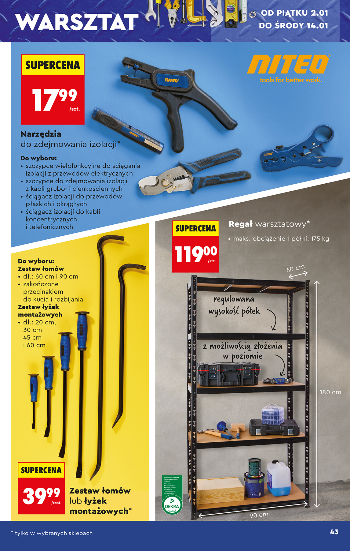 biedronka - Aktuální leták Biedronka - Hity i inspiracje od 29.12. do 14.01. - page: 47