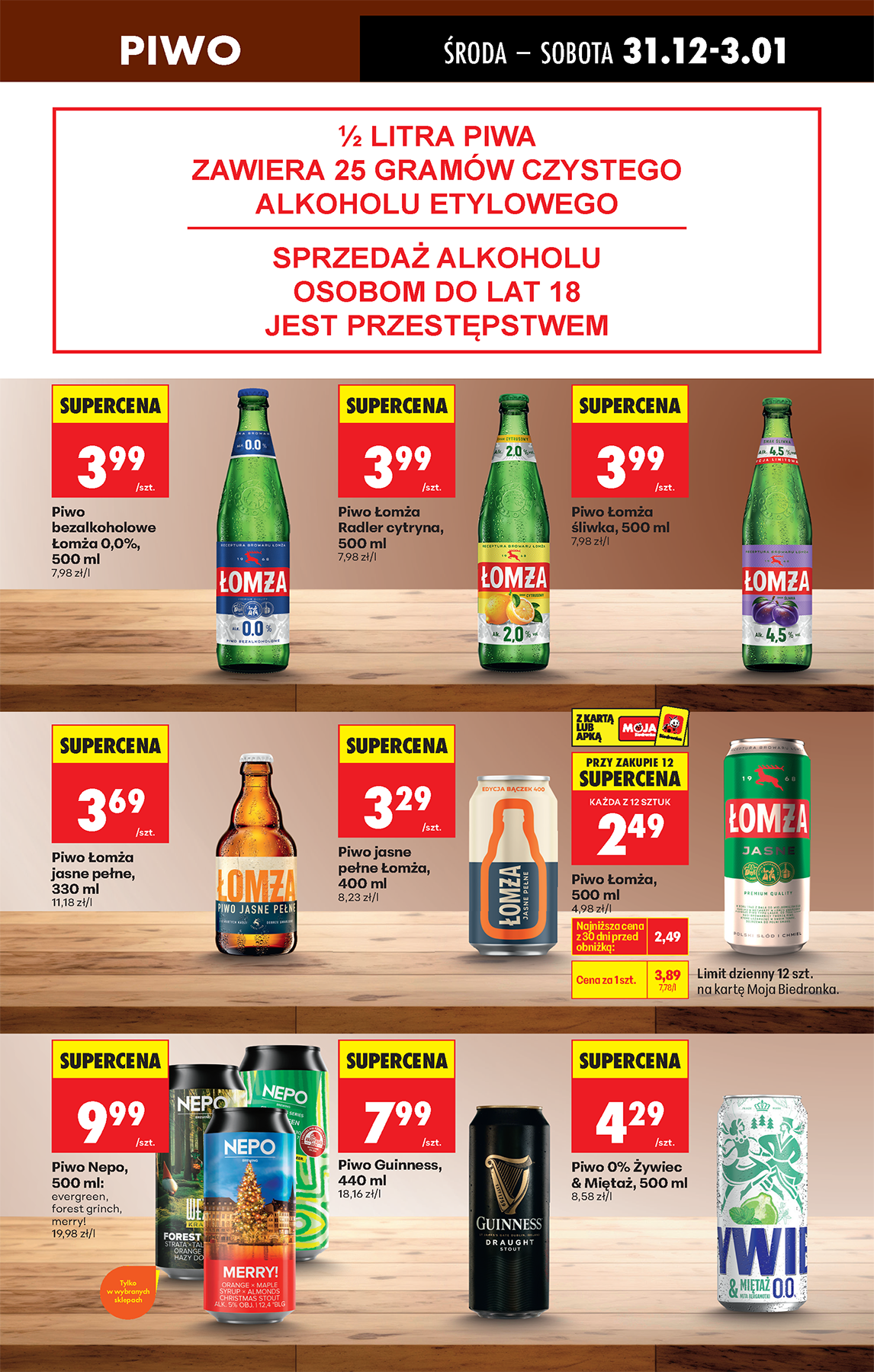 biedronka - Aktuální leták Biedronka od 31.12. do 07.01. - page: 67