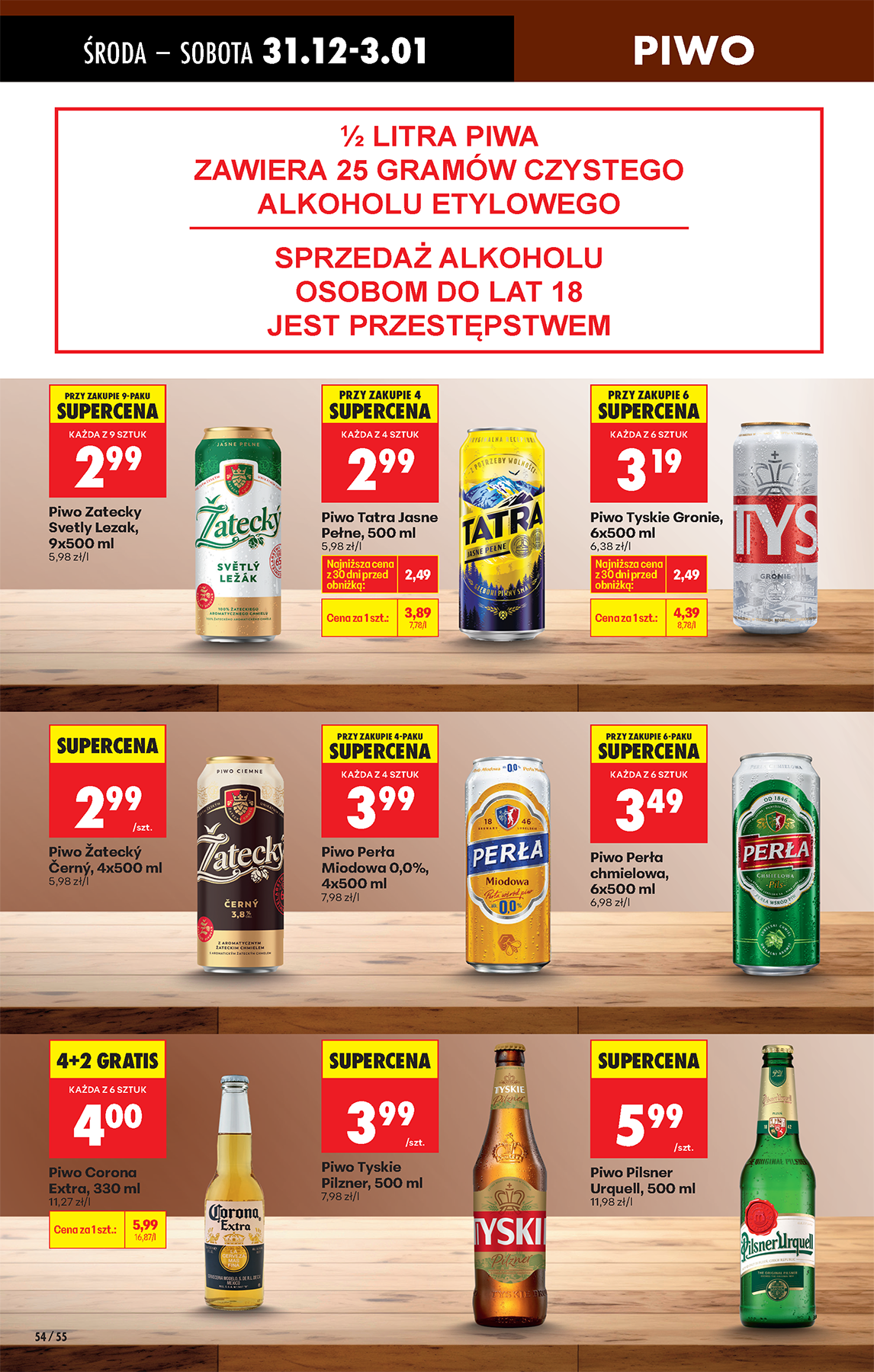 biedronka - Aktuální leták Biedronka od 31.12. do 07.01. - page: 66