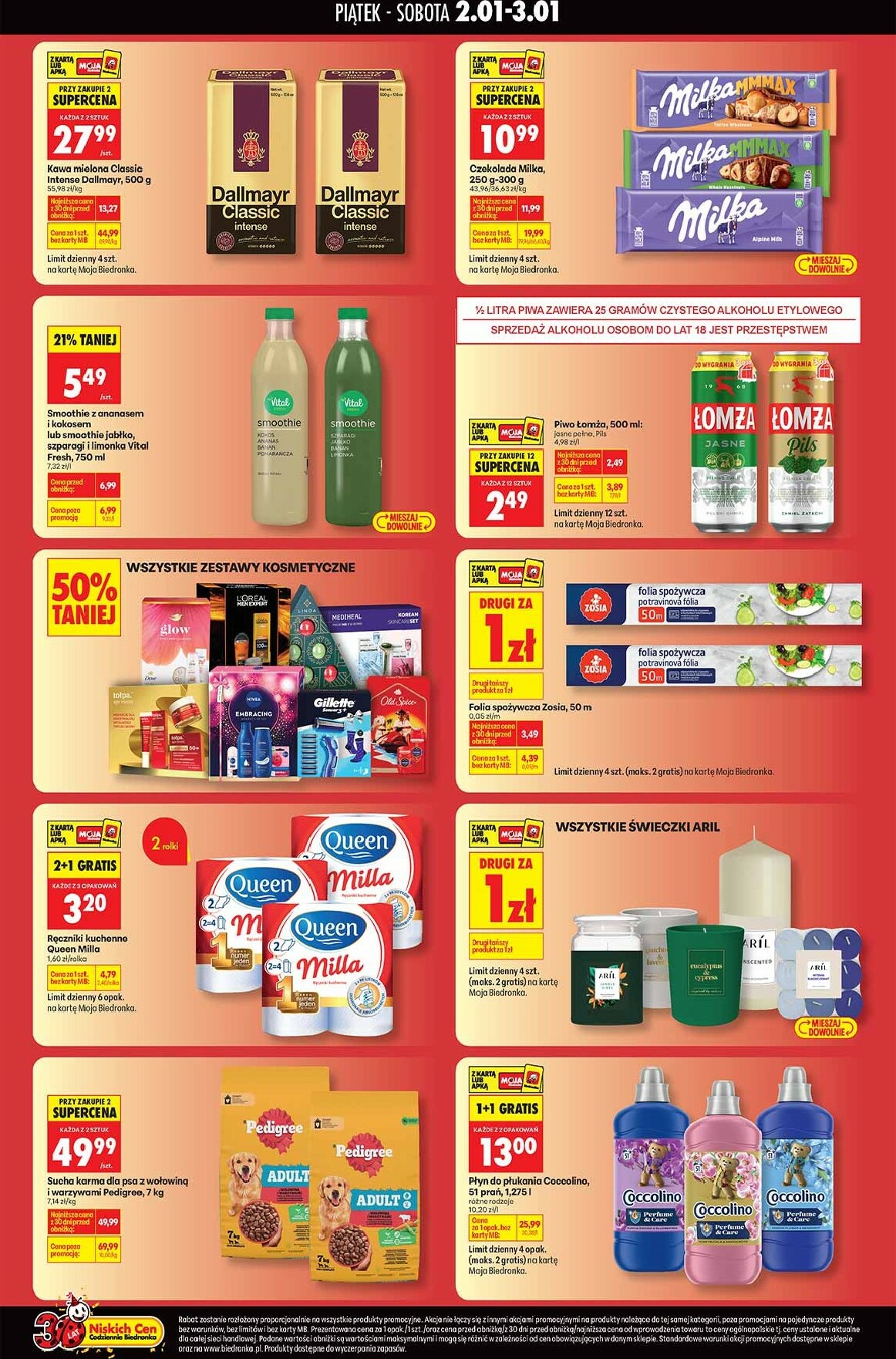 biedronka - Aktuální leták Biedronka - Tani weekend od 02.01. do 03.01. - page: 2