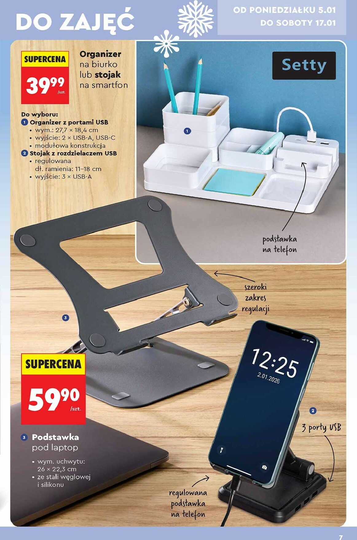 biedronka - Aktuální leták Biedronka - Hity i inspiracje od 05.01. do 21.01. - page: 7