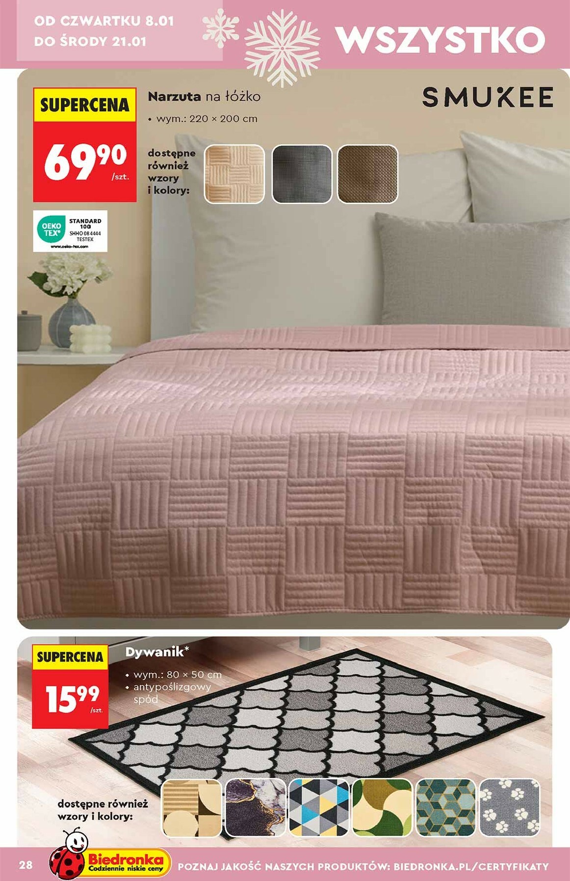 biedronka - Aktuální leták Biedronka - Hity i inspiracje od 05.01. do 21.01. - page: 28