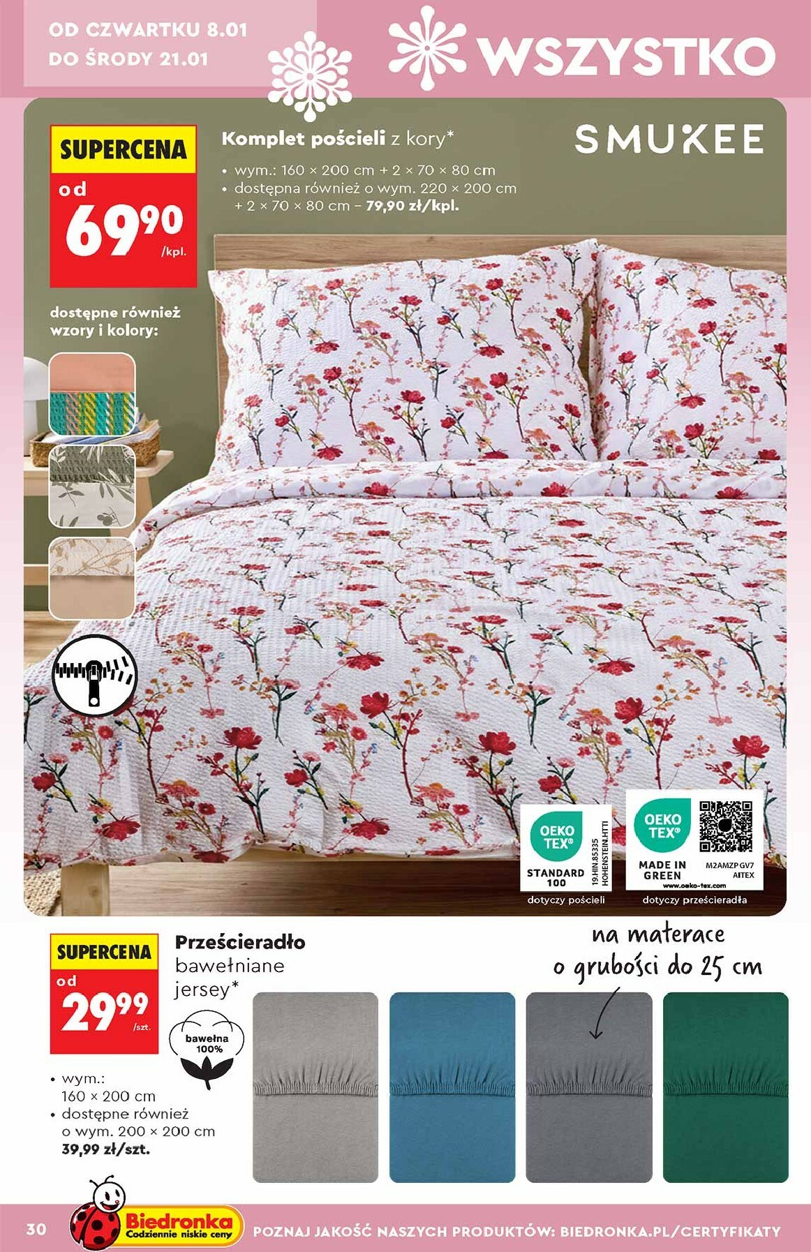 biedronka - Aktuální leták Biedronka - Hity i inspiracje od 05.01. do 21.01. - page: 30