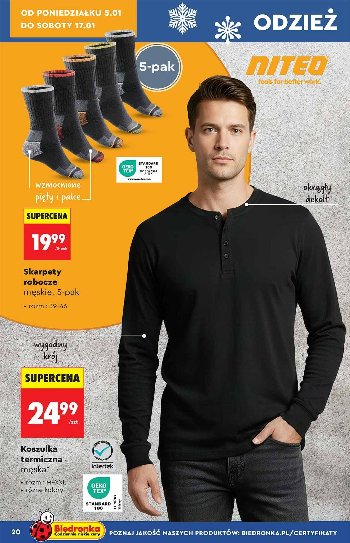 biedronka - Aktuální leták Biedronka - Hity i inspiracje od 05.01. do 21.01. - page: 20