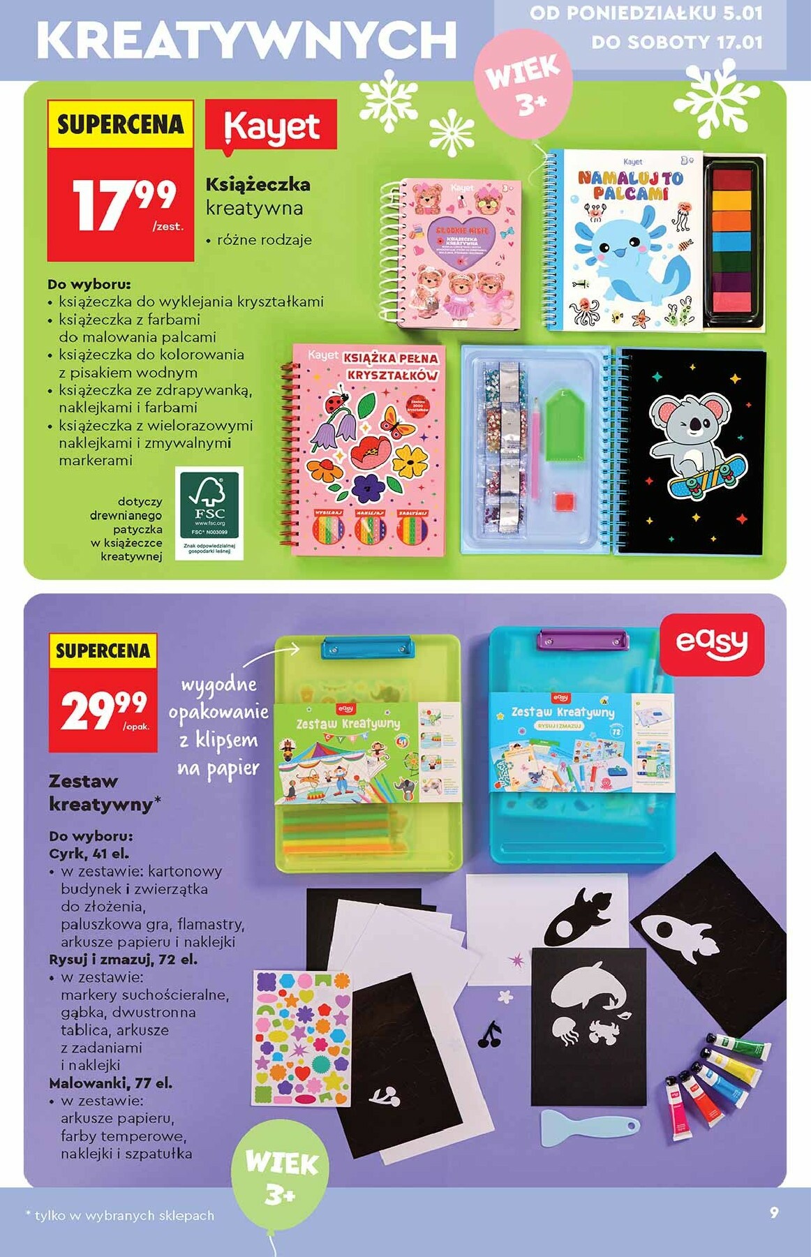 biedronka - Aktuální leták Biedronka - Hity i inspiracje od 05.01. do 21.01. - page: 9