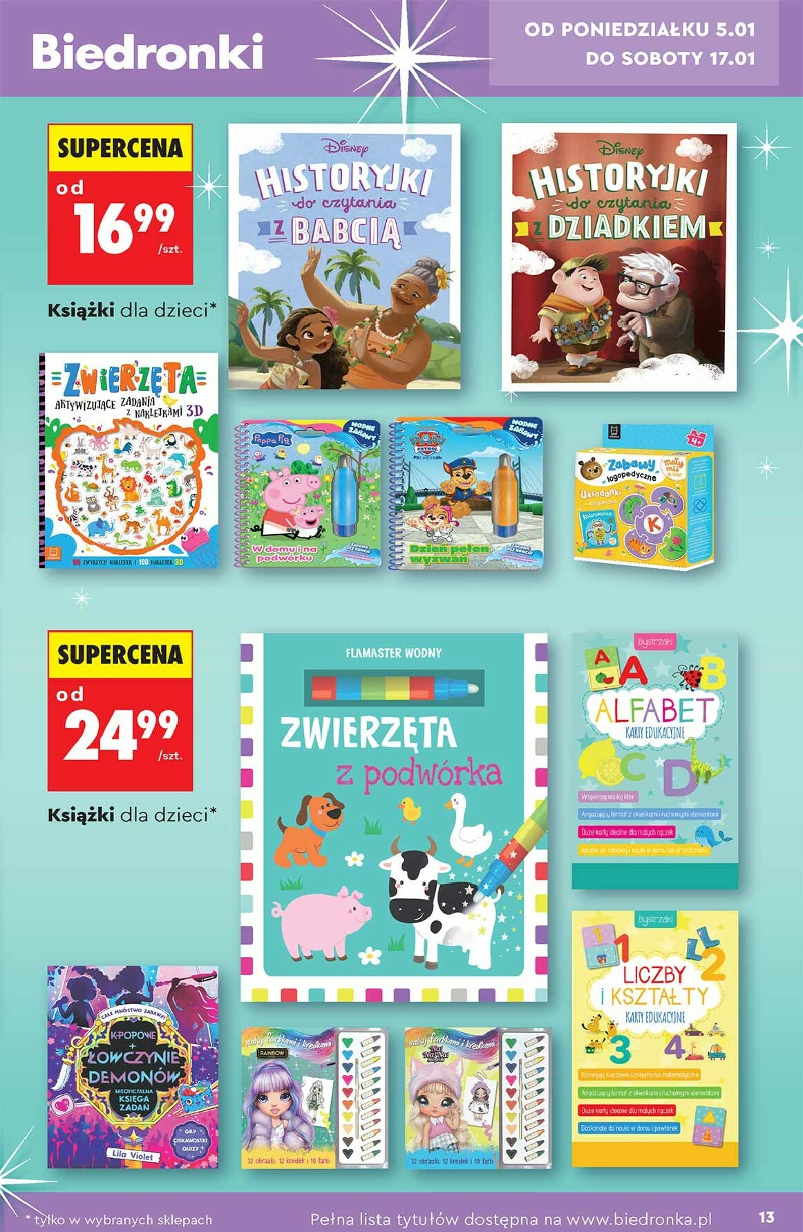 biedronka - Aktuální leták Biedronka - Hity i inspiracje od 05.01. do 21.01. - page: 13