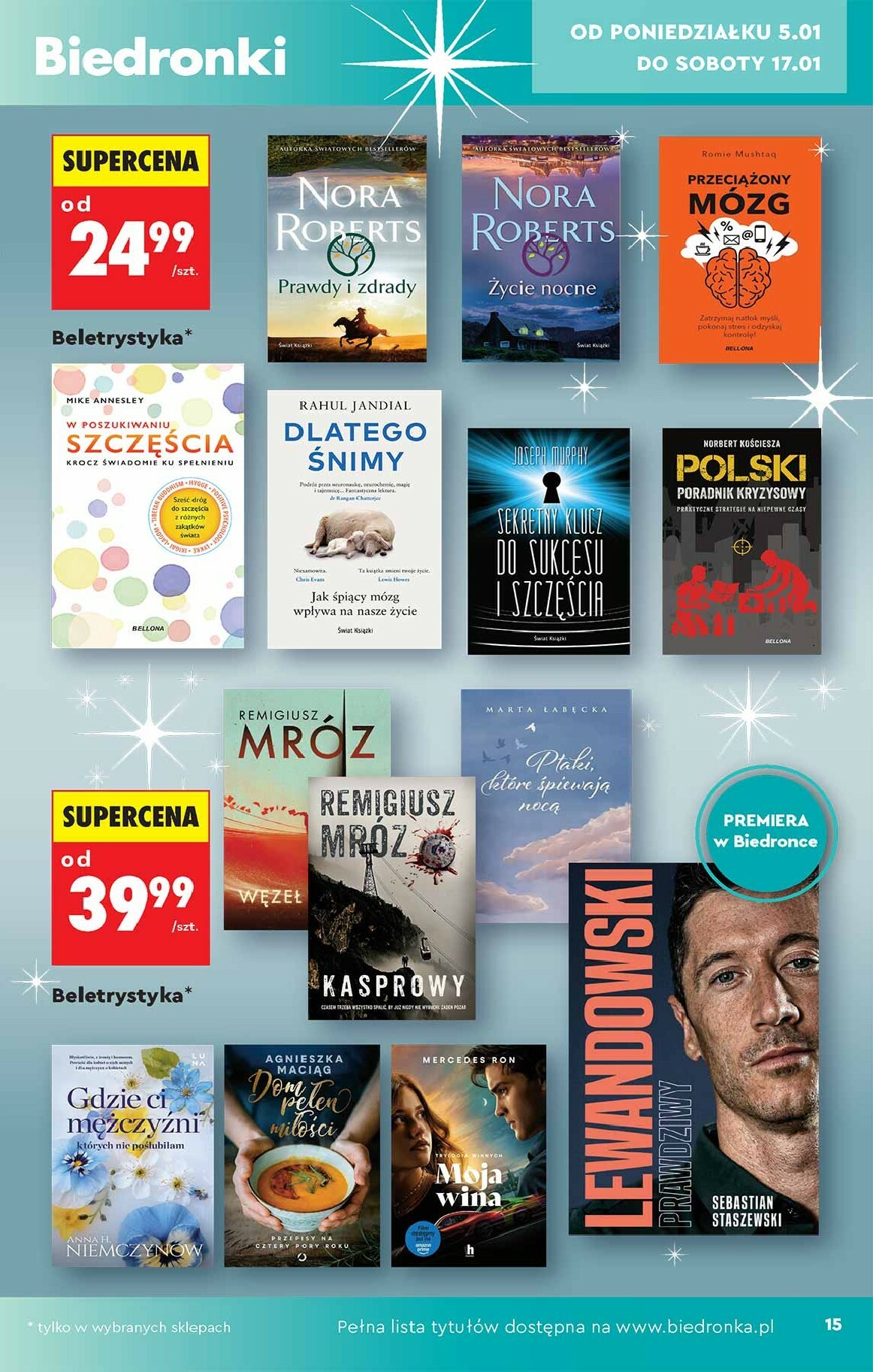 biedronka - Aktuální leták Biedronka - Hity i inspiracje od 05.01. do 21.01. - page: 15