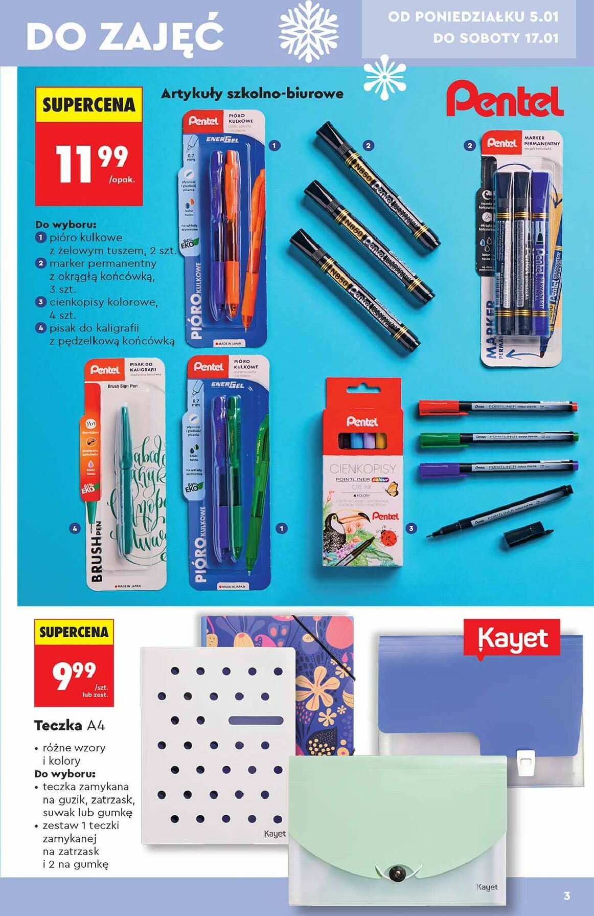 biedronka - Aktuální leták Biedronka - Hity i inspiracje od 05.01. do 21.01. - page: 3