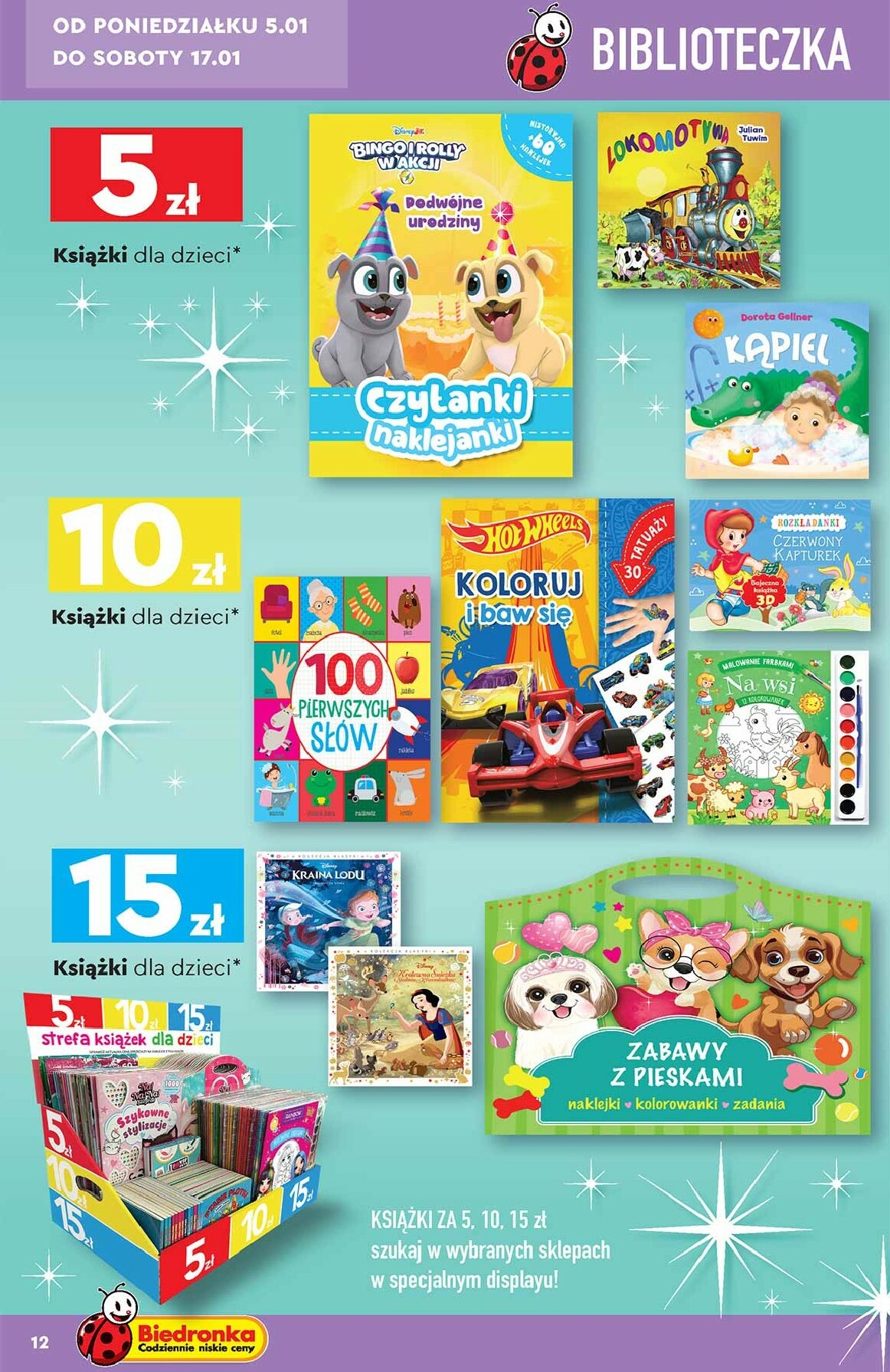 biedronka - Aktuální leták Biedronka - Hity i inspiracje od 05.01. do 21.01. - page: 12