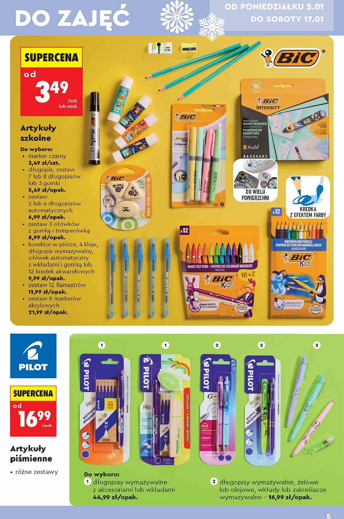 biedronka - Aktuální leták Biedronka - Hity i inspiracje od 05.01. do 21.01. - page: 5