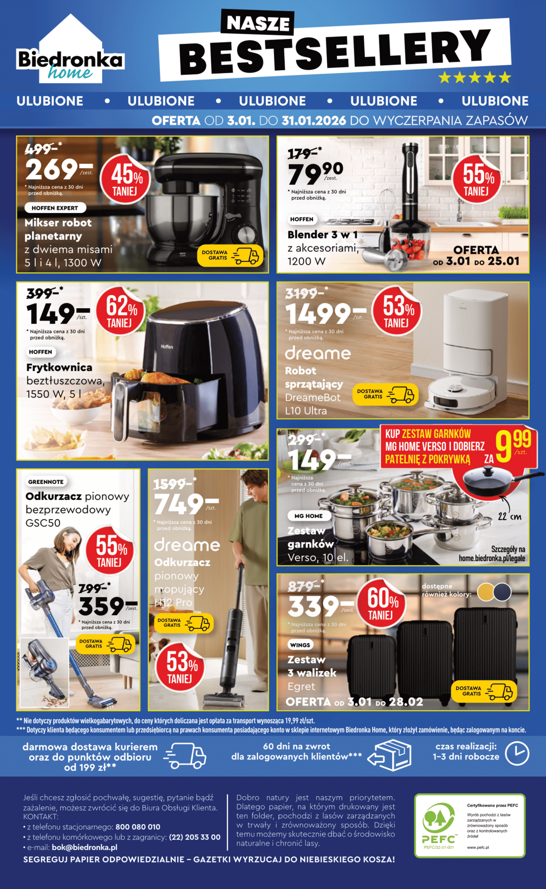 biedronka - Aktuální leták Biedronka - Home od 03.01. do 31.01. - page: 6