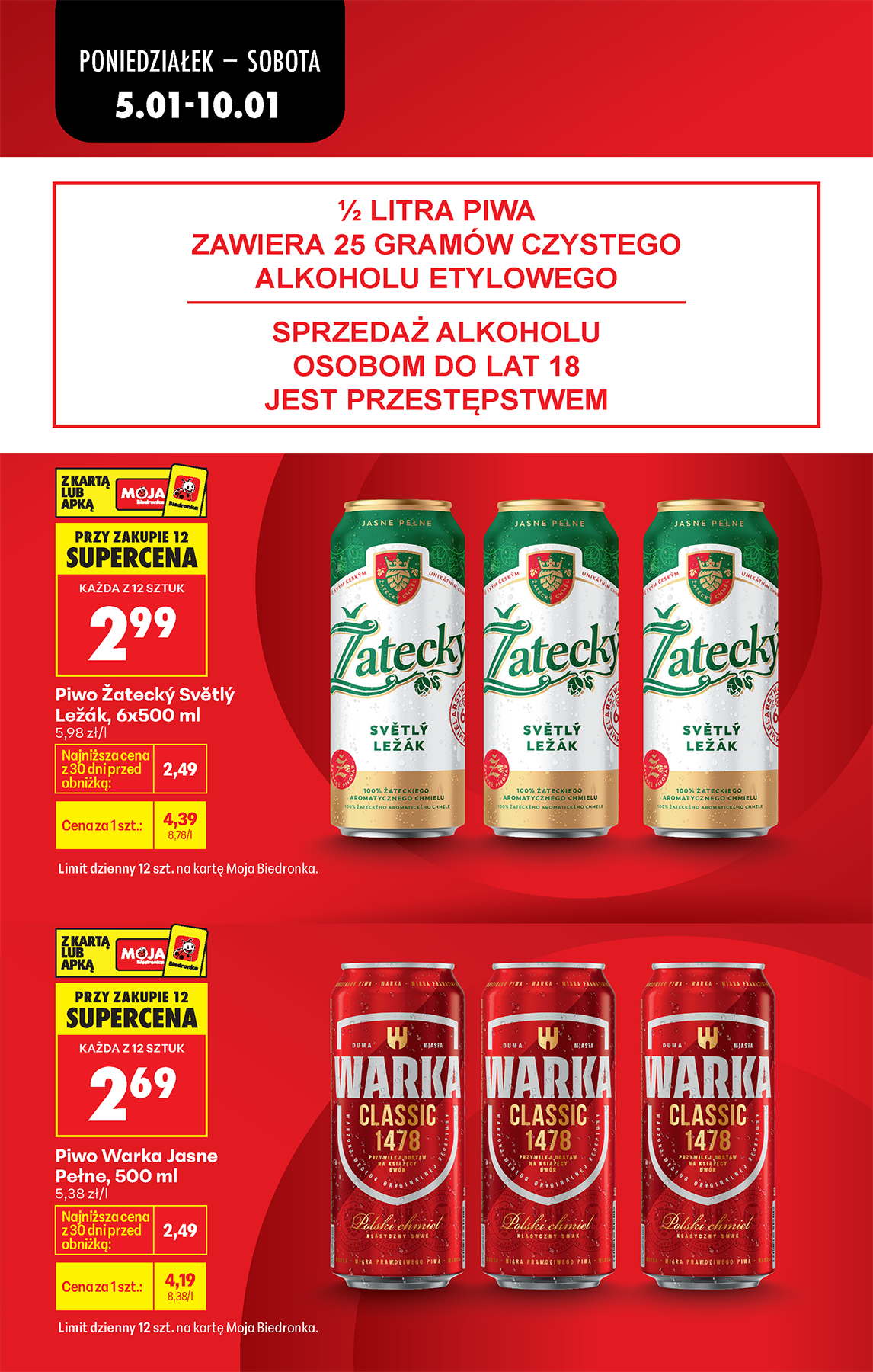 biedronka - Aktuální leták Biedronka od 05.01. do 10.01. - page: 15