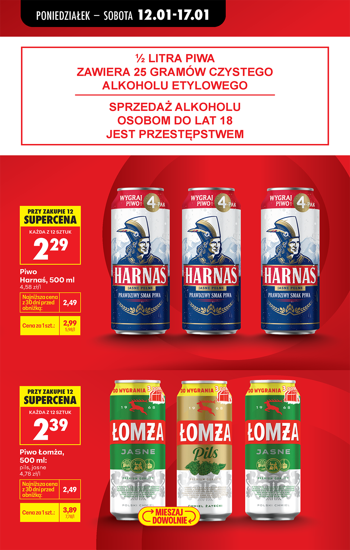 biedronka - Aktuální leták Biedronka od 12.01. do 17.01. - page: 19