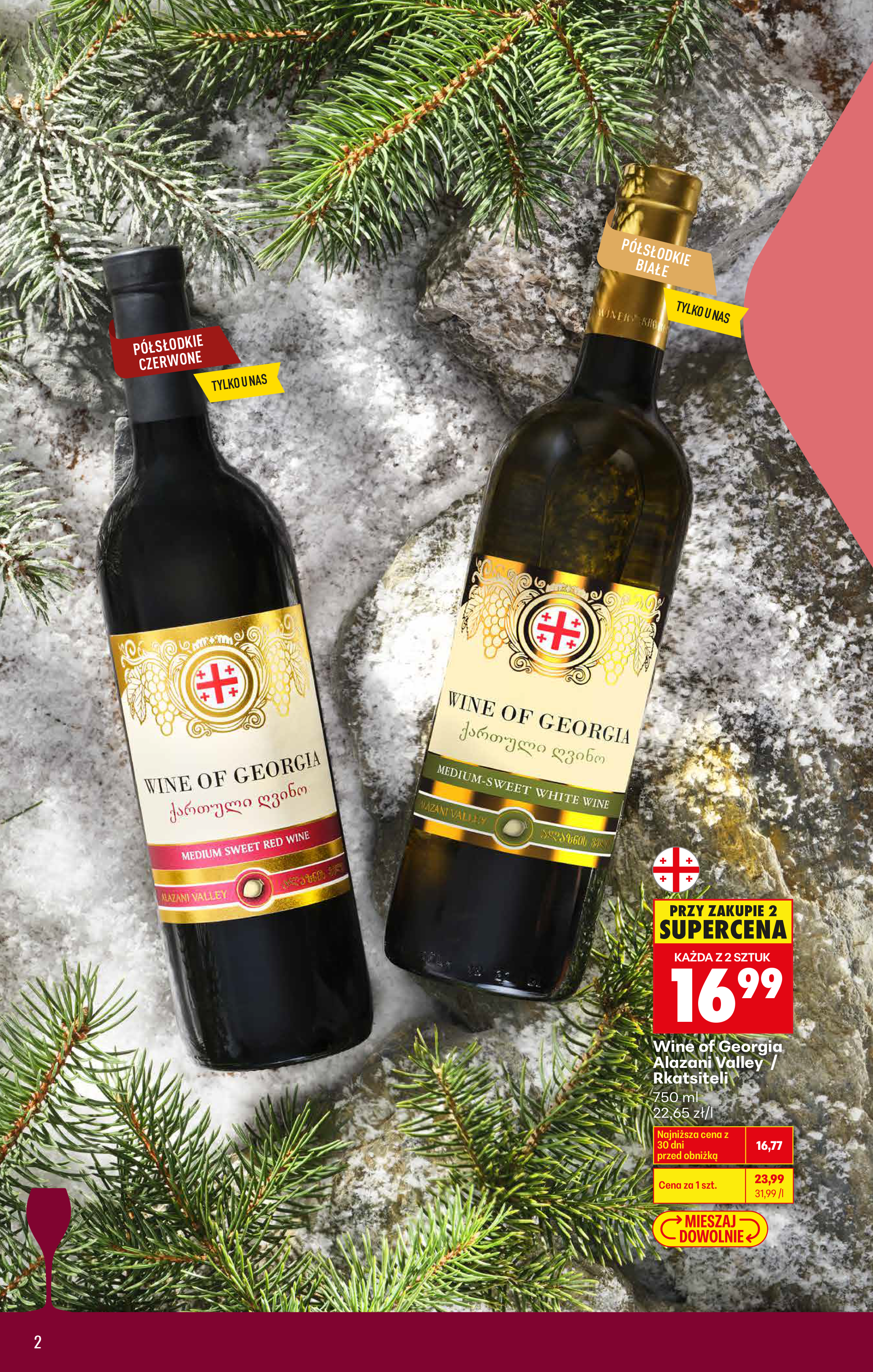 biedronka - Aktuální leták Biedronka - Alkohole od 12.01. do 25.01. - page: 2