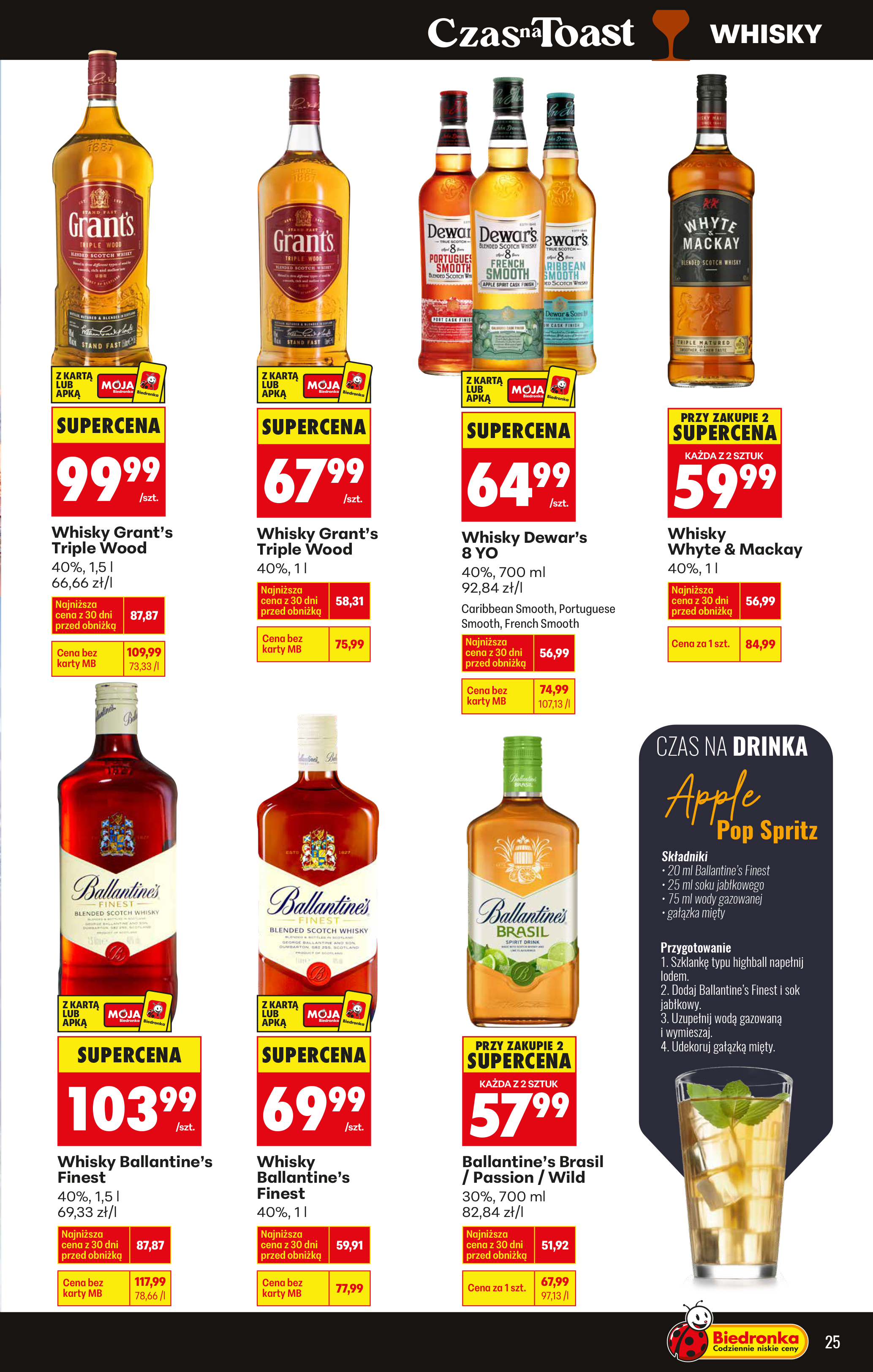 biedronka - Aktuální leták Biedronka - Alkohole od 12.01. do 25.01. - page: 27