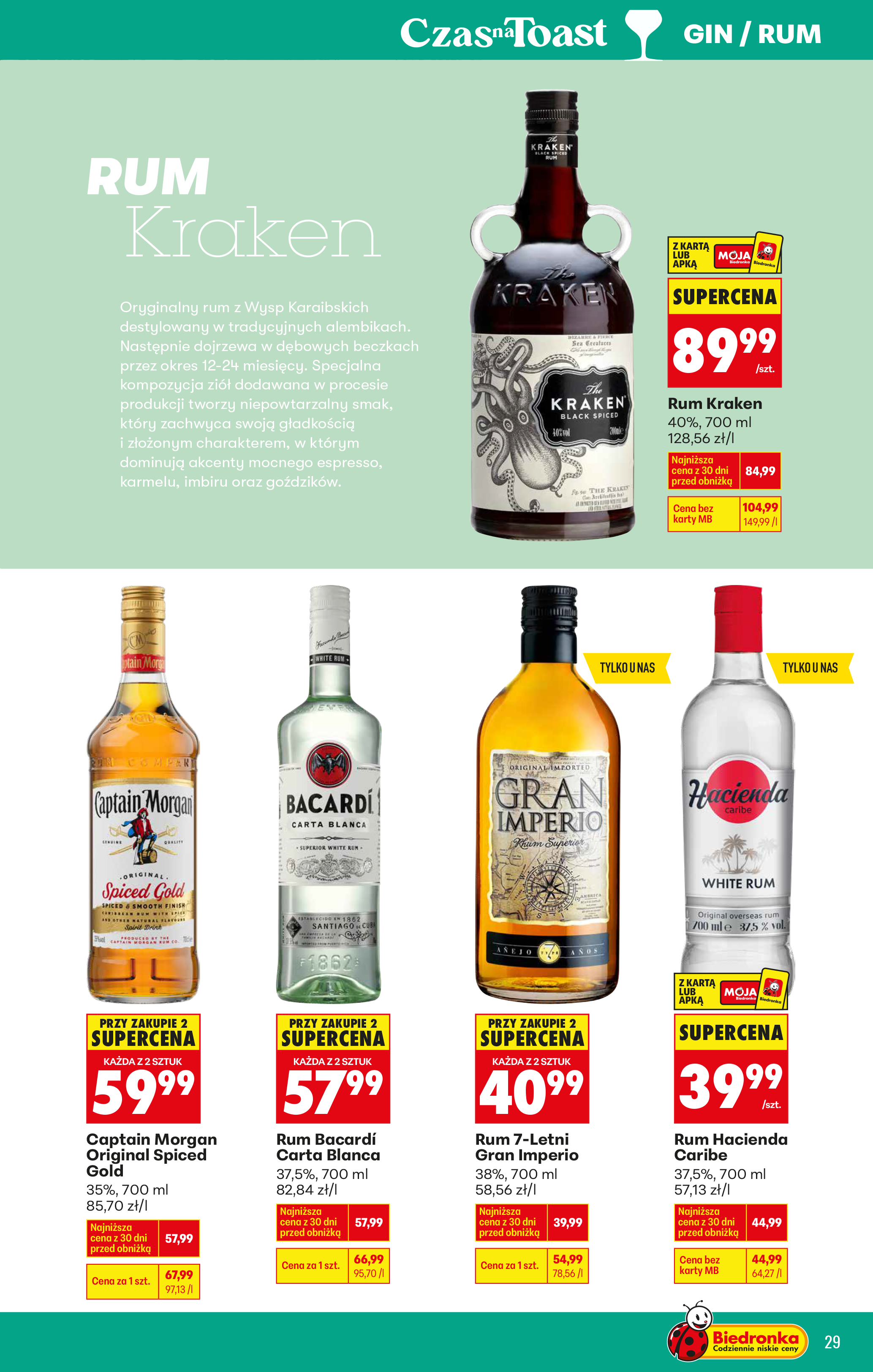 biedronka - Aktuální leták Biedronka - Alkohole od 12.01. do 25.01. - page: 31