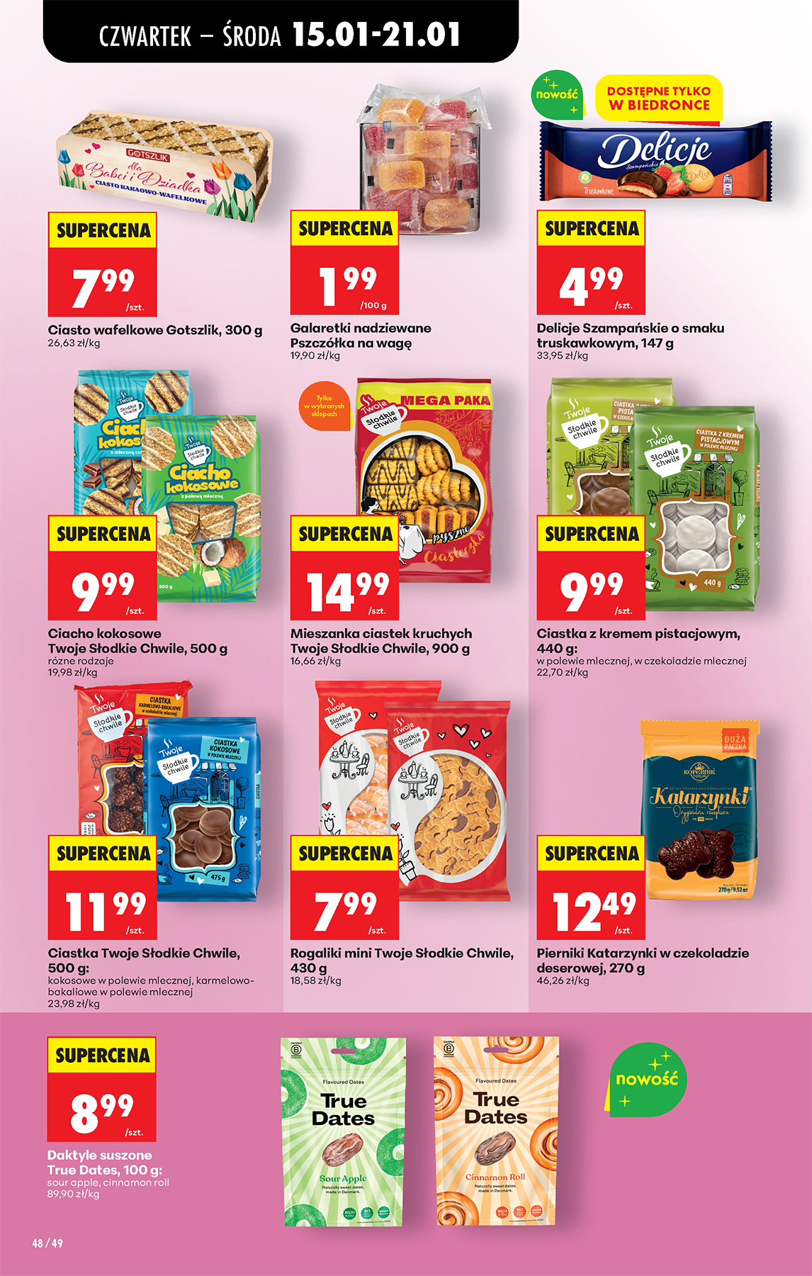 biedronka - Aktuální leták Biedronka od 15.01. do 21.01. - page: 60