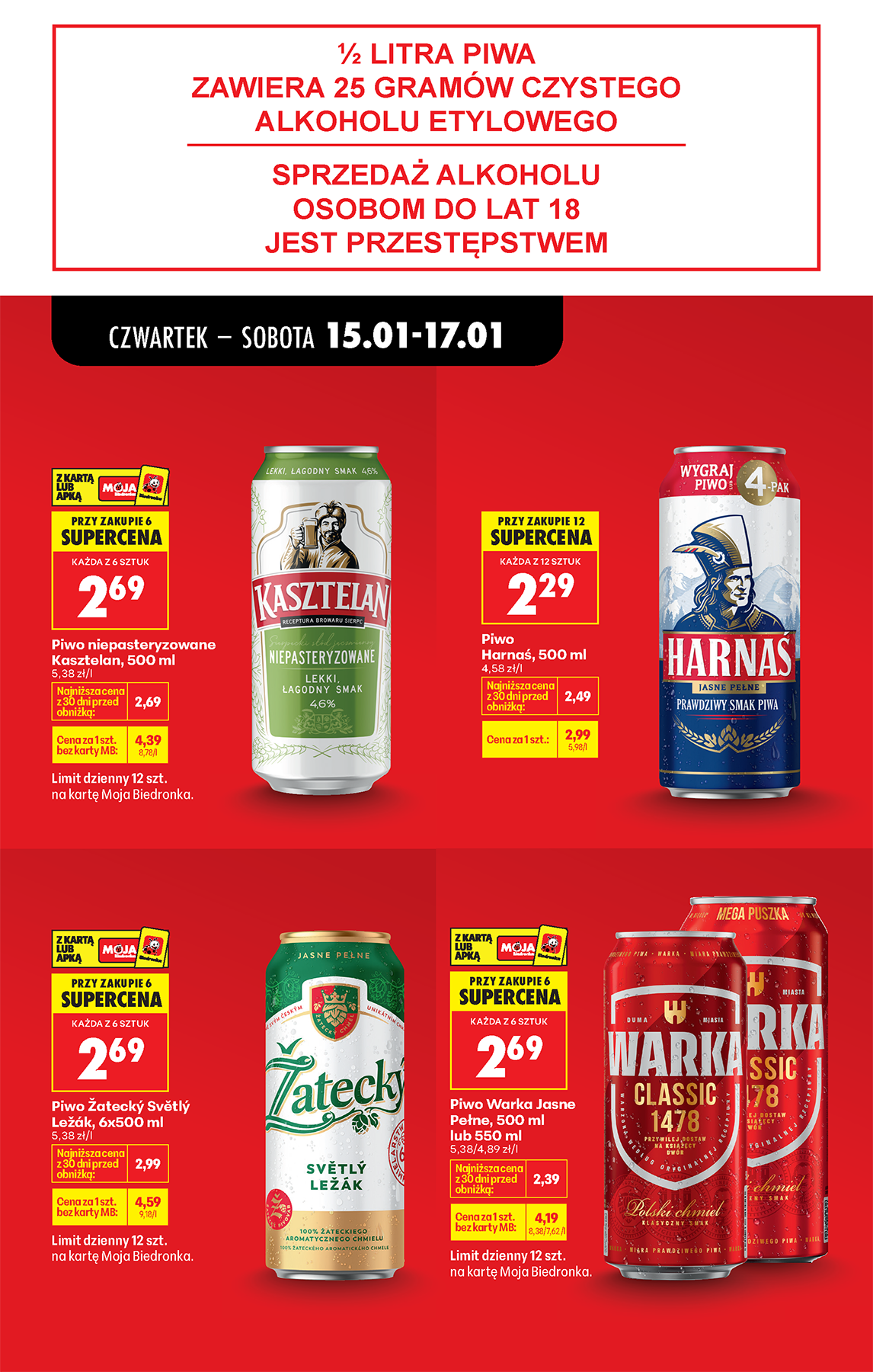 biedronka - Aktuální leták Biedronka od 15.01. do 21.01. - page: 9