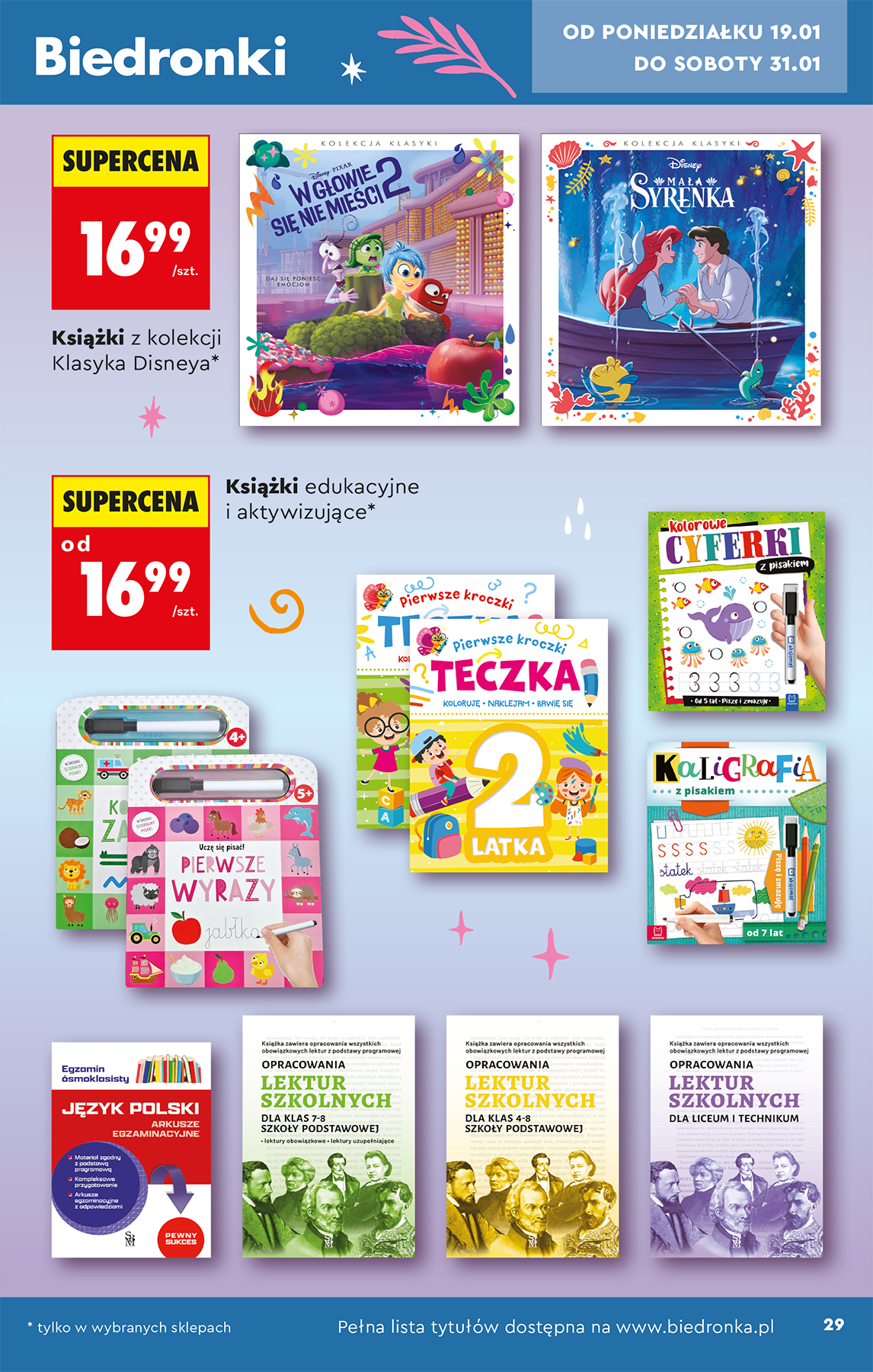 biedronka - Aktuální leták Biedronka - Hity i inspiracje od 17.01. do 31.01. - page: 31