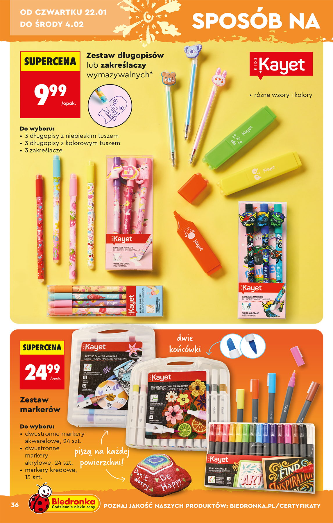 biedronka - Aktuální leták Biedronka - Hity i inspiracje od 17.01. do 31.01. - page: 38