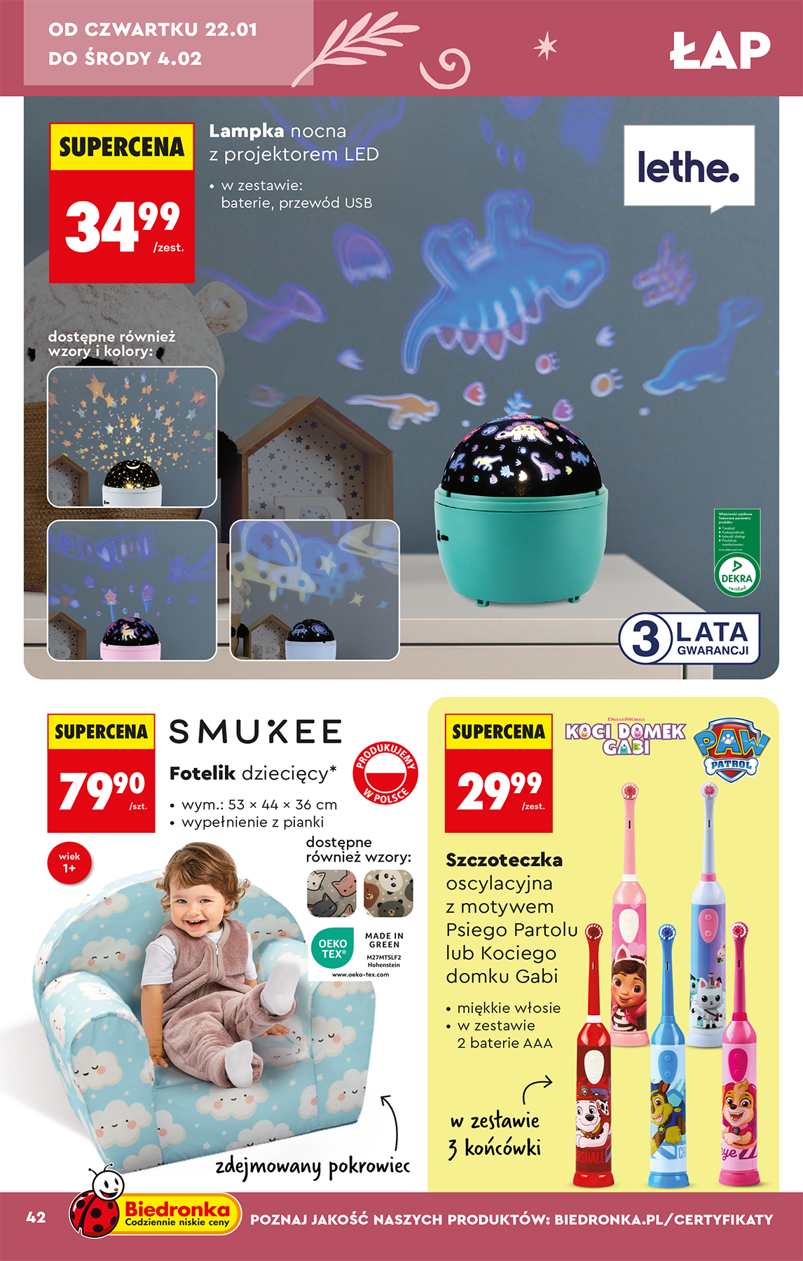 biedronka - Aktuální leták Biedronka - Hity i inspiracje od 17.01. do 31.01. - page: 44