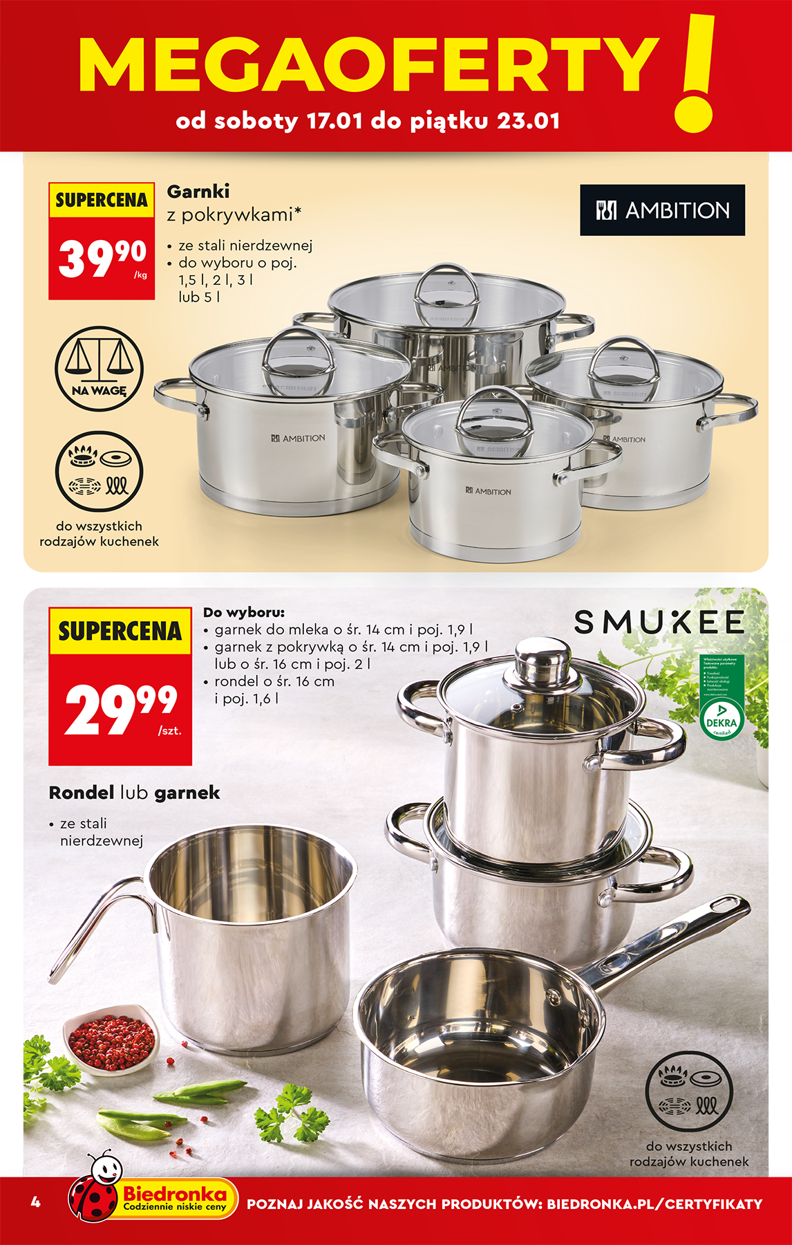 biedronka - Aktuální leták Biedronka - Hity i inspiracje od 17.01. do 31.01. - page: 6