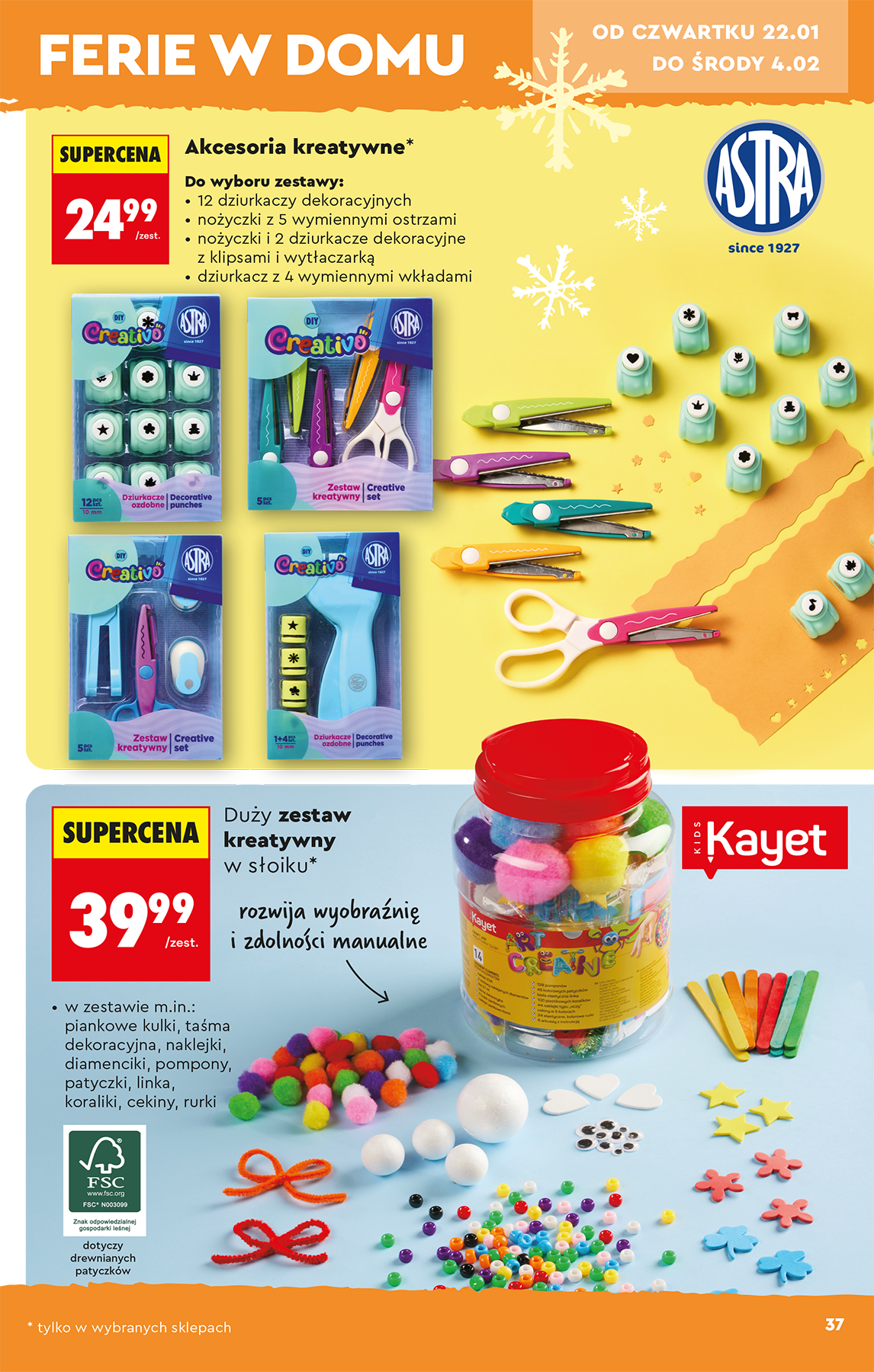 biedronka - Aktuální leták Biedronka - Hity i inspiracje od 17.01. do 31.01. - page: 39