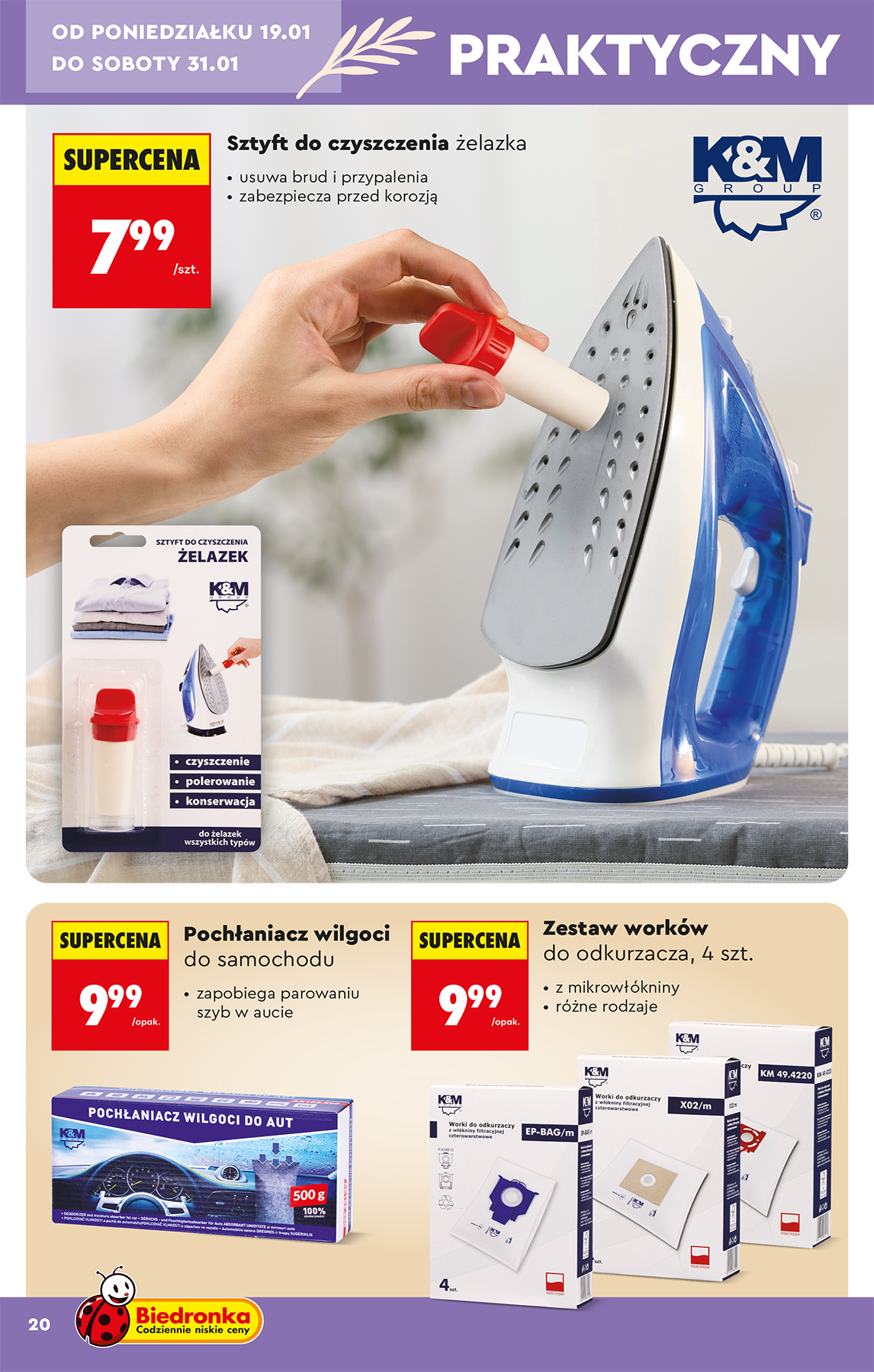 biedronka - Aktuální leták Biedronka - Hity i inspiracje od 17.01. do 31.01. - page: 22