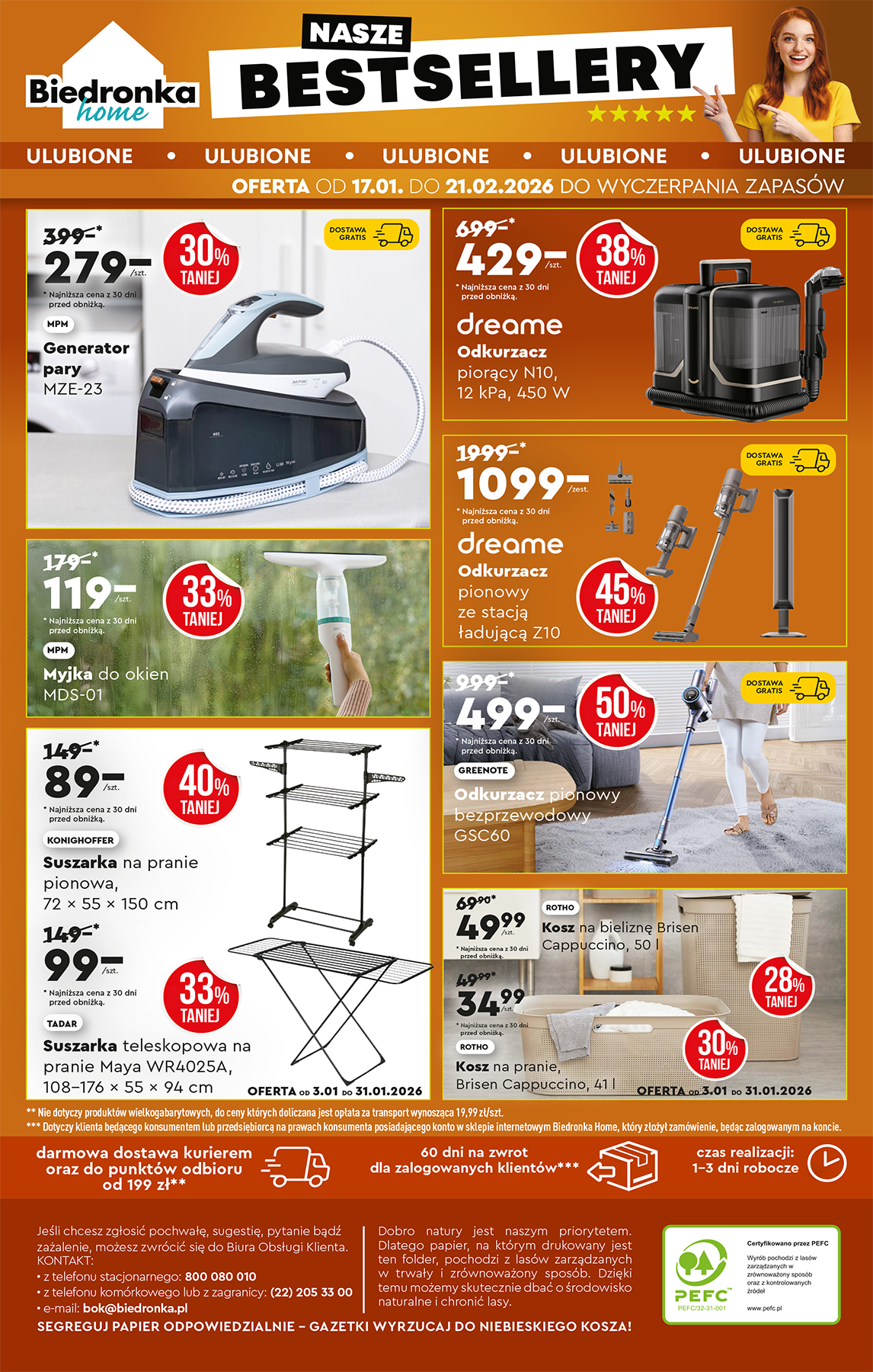 biedronka - Aktuální leták Biedronka - Home od 17.01. do 31.01. - page: 6