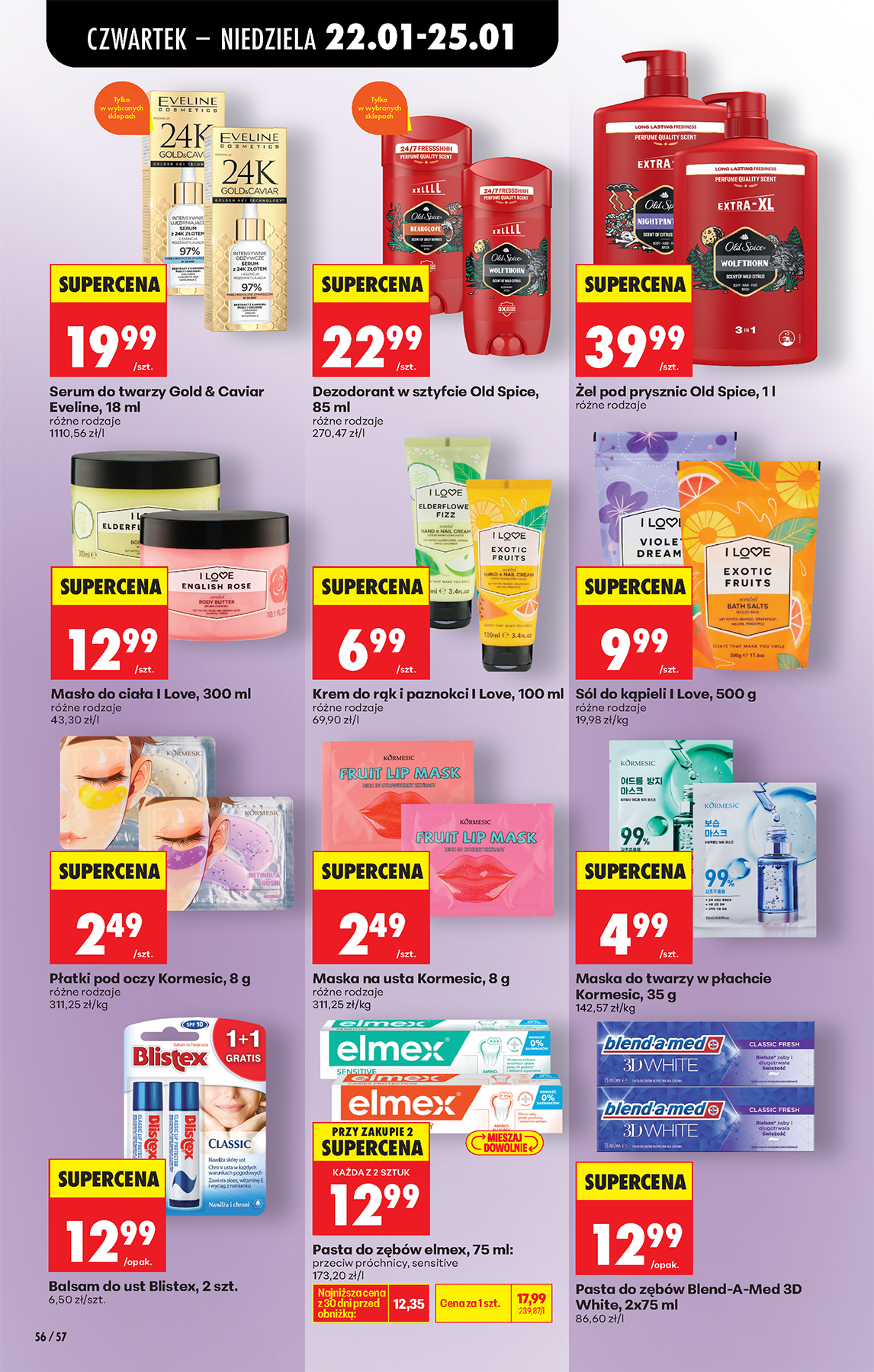 biedronka - Biedronka leták platný od 22.01. do 28.01. - page: 62