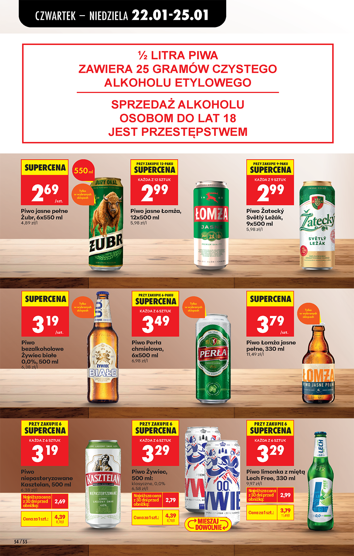 biedronka - Biedronka leták platný od 22.01. do 28.01. - page: 60