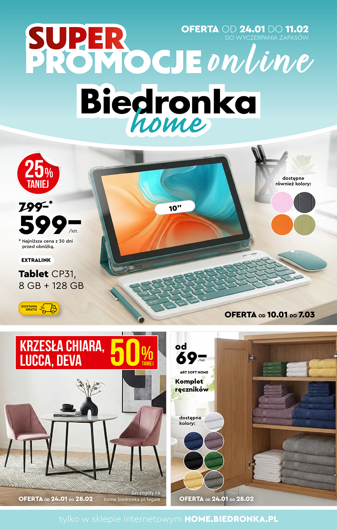 biedronka - Biedronka - Home leták platný od 24.01. do 11.02.