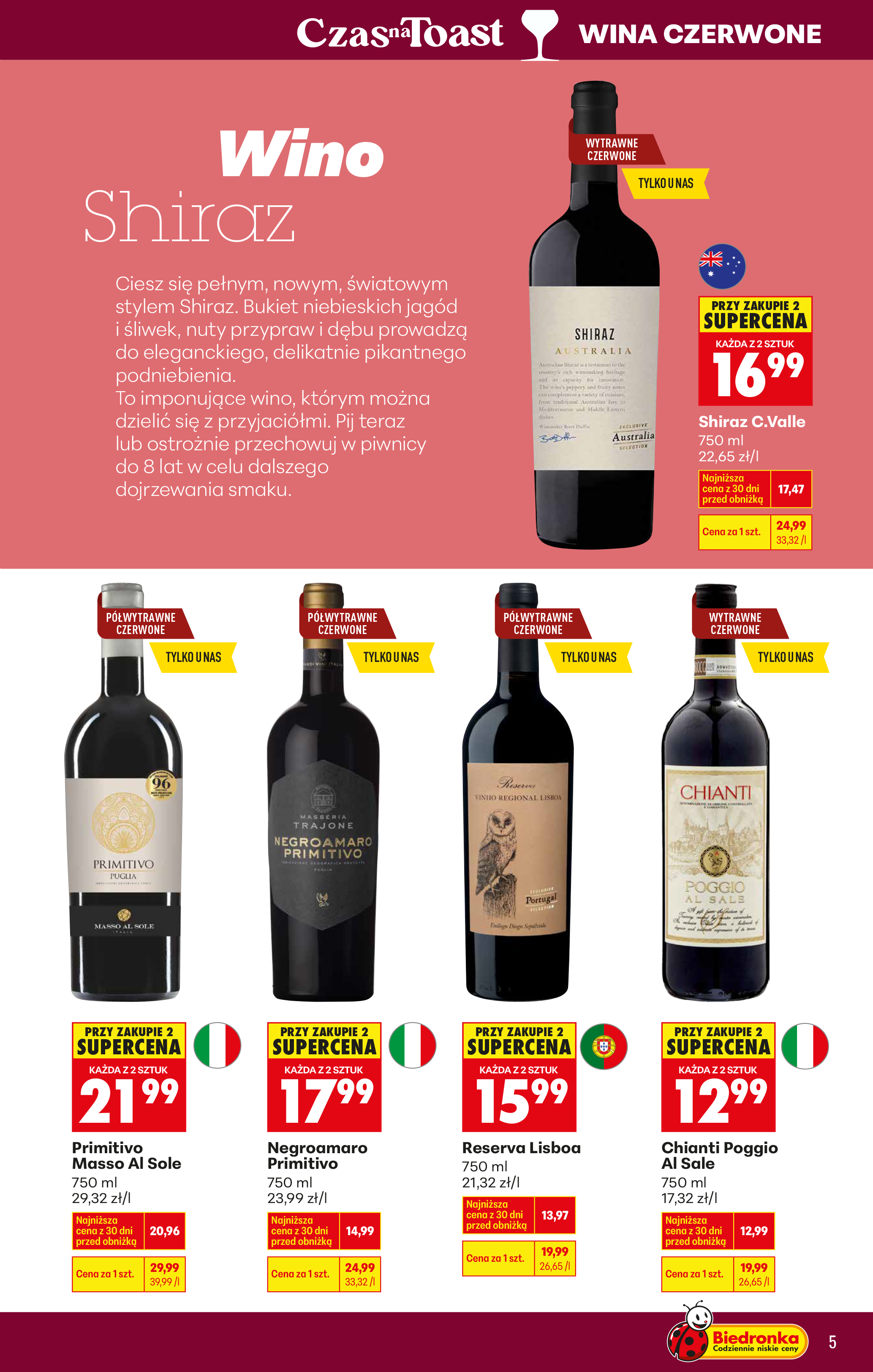 biedronka - Biedronka - Alkohole leták platný od 26.01. do 07.02. - page: 5