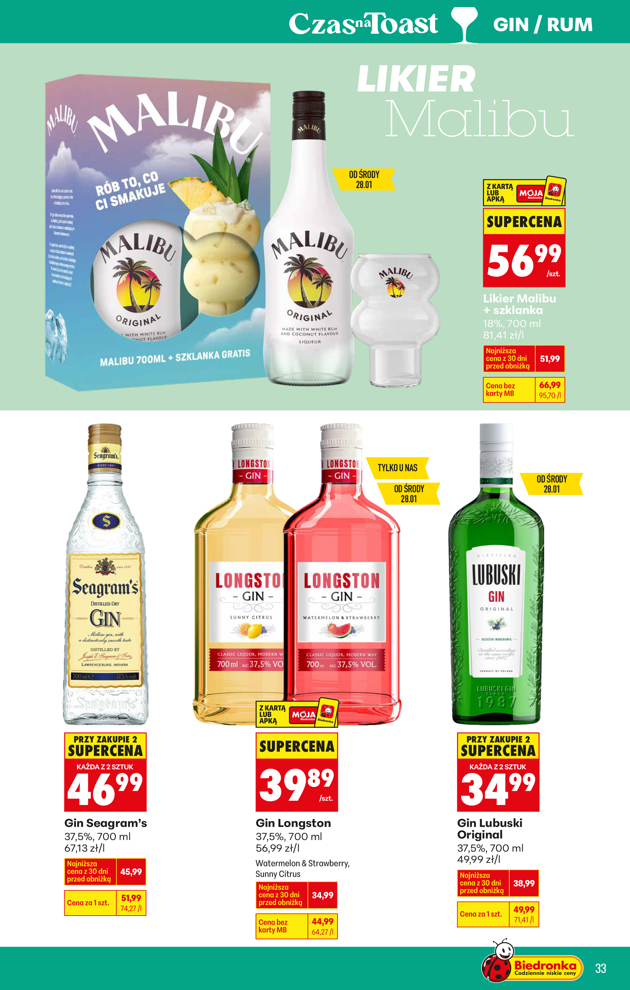 biedronka - Biedronka - Alkohole leták platný od 26.01. do 07.02. - page: 33