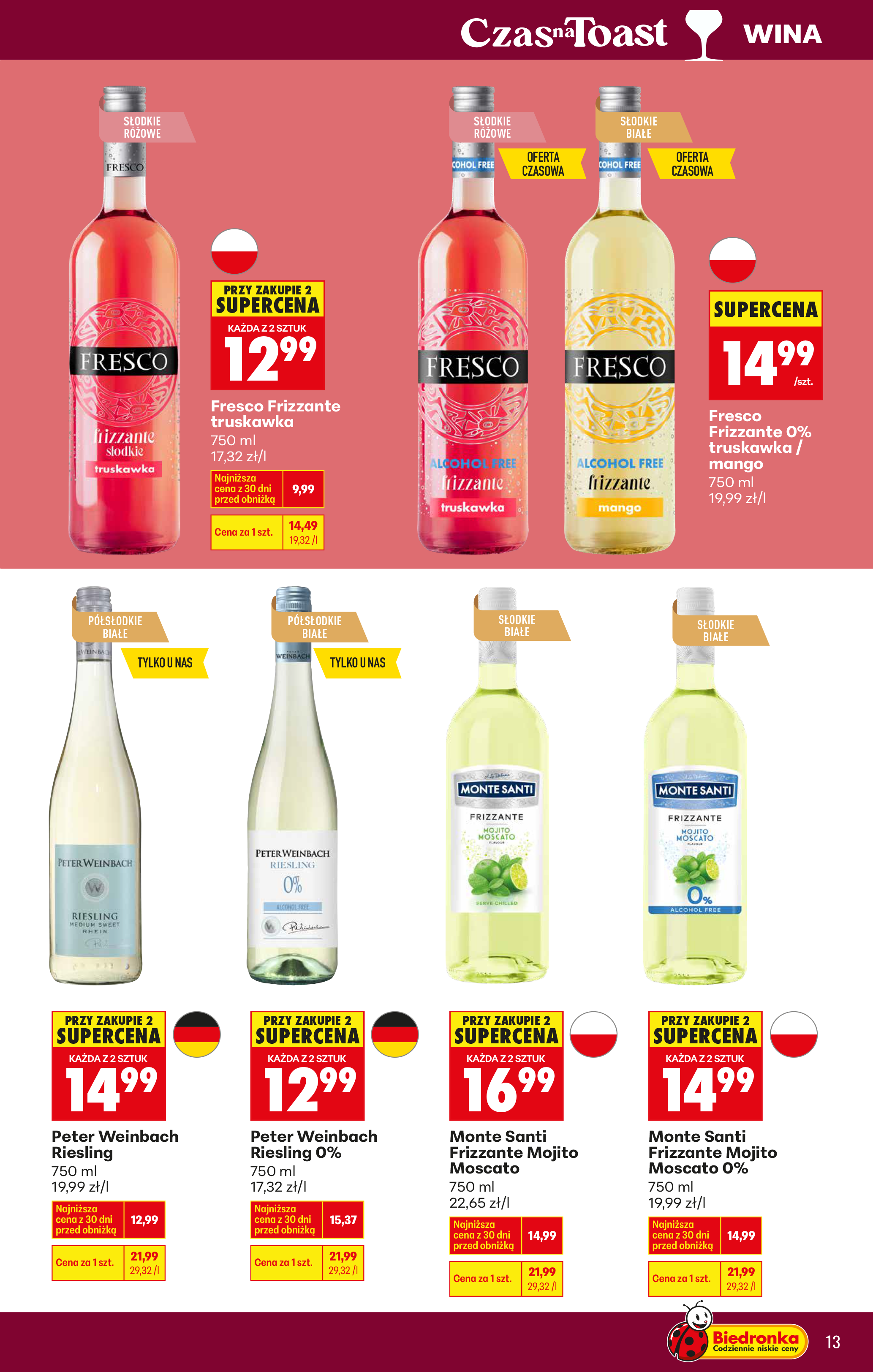 biedronka - Biedronka - Alkohole leták platný od 26.01. do 07.02. - page: 13