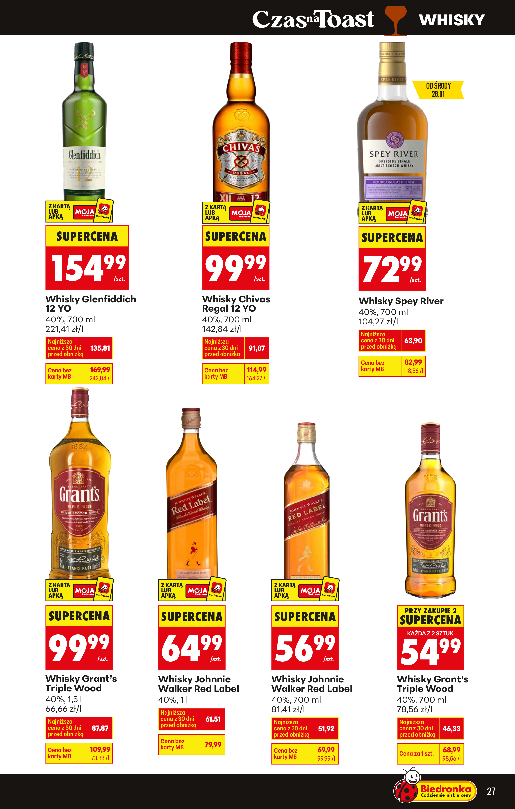 biedronka - Biedronka - Alkohole leták platný od 26.01. do 07.02. - page: 27