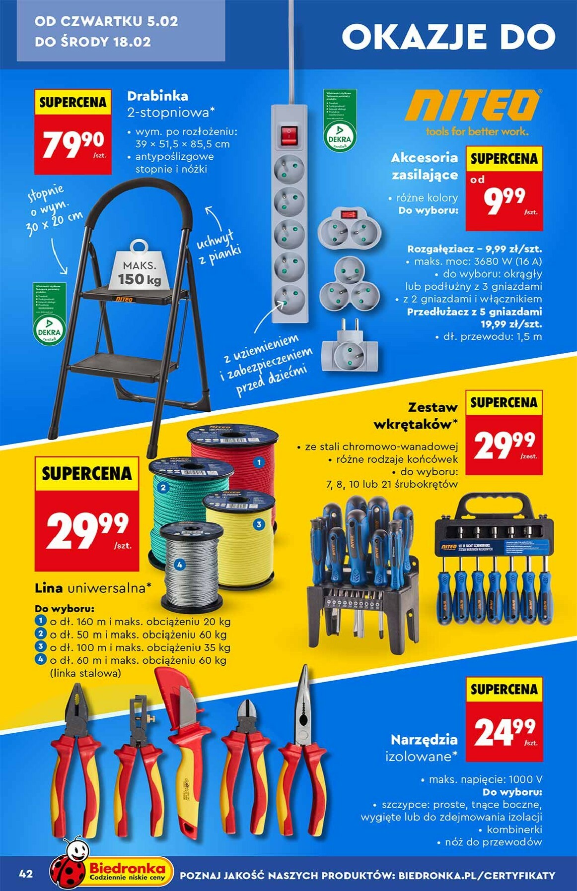 biedronka - Biedronka - Hity i inspiracje leták platný od soboty 31.01.2026 do středy 18.02.2026 - page: 42