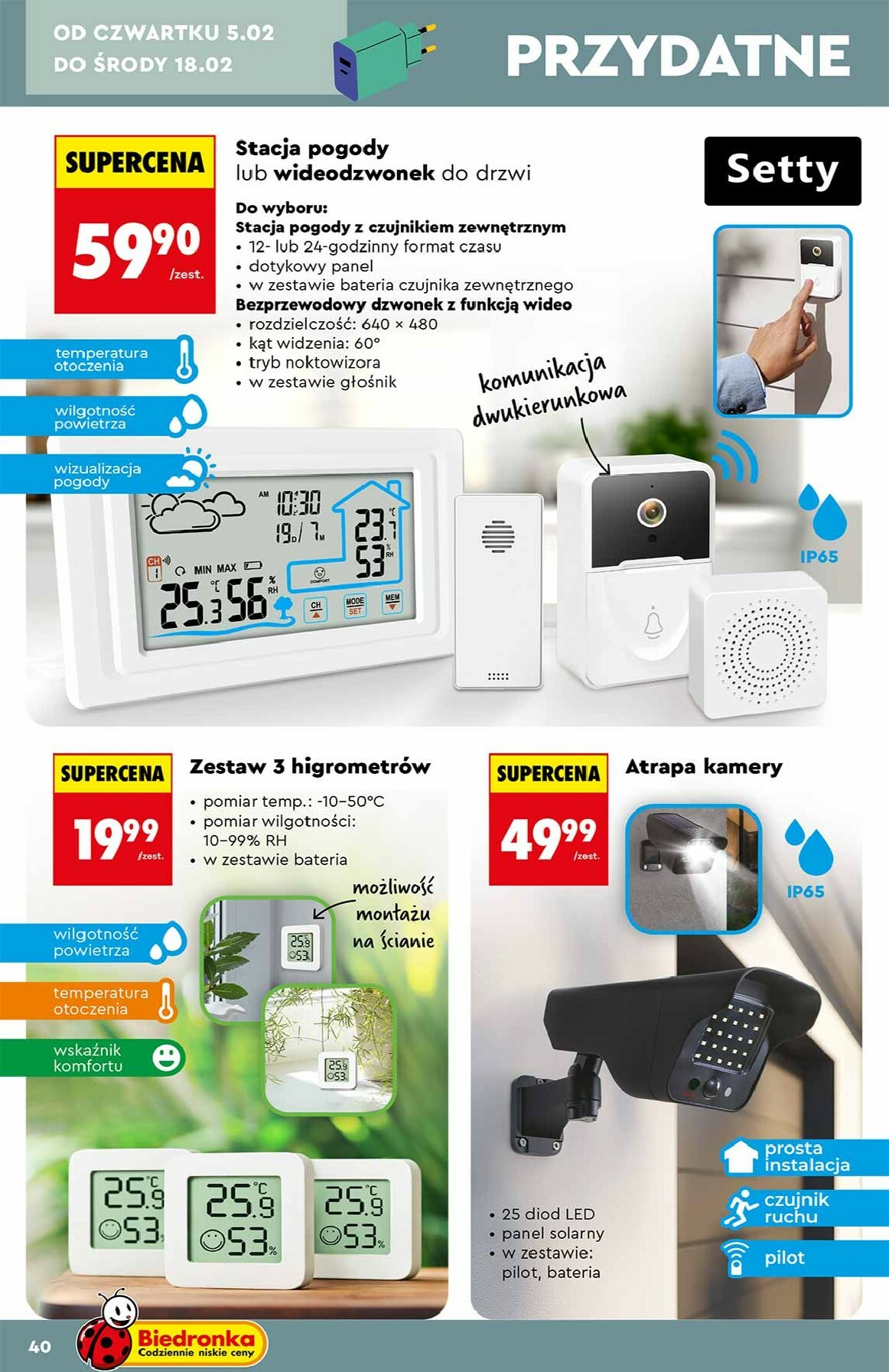 biedronka - Biedronka - Hity i inspiracje leták platný od soboty 31.01.2026 do středy 18.02.2026 - page: 40