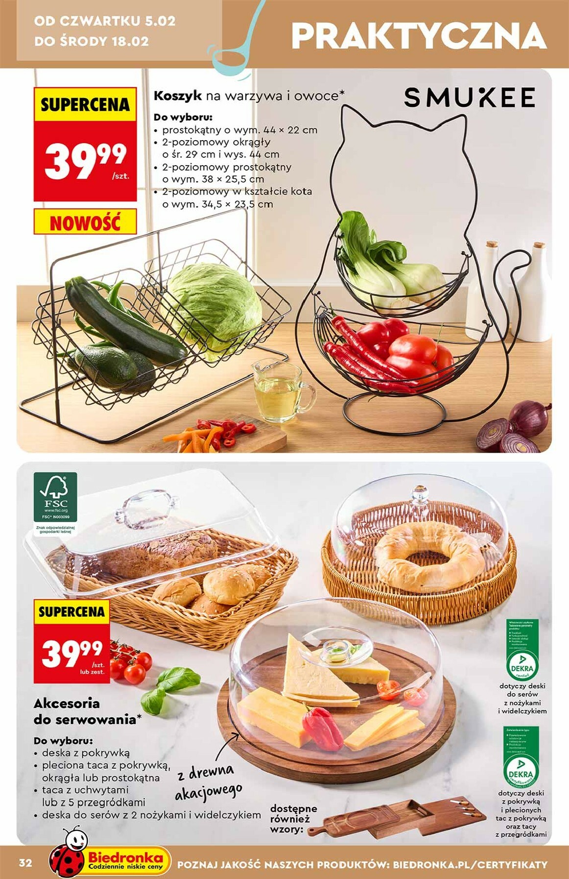 biedronka - Biedronka - Hity i inspiracje leták platný od soboty 31.01.2026 do středy 18.02.2026 - page: 32