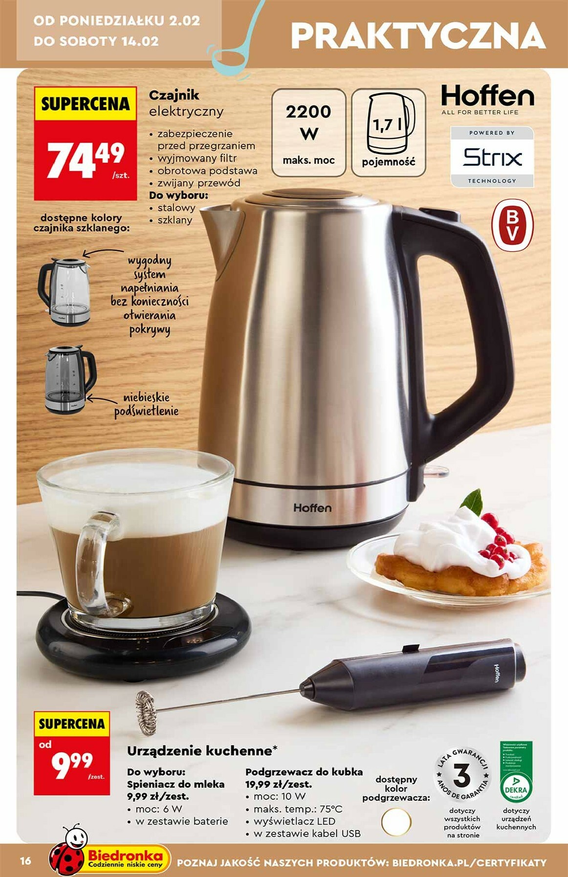 biedronka - Biedronka - Hity i inspiracje leták platný od soboty 31.01.2026 do středy 18.02.2026 - page: 16