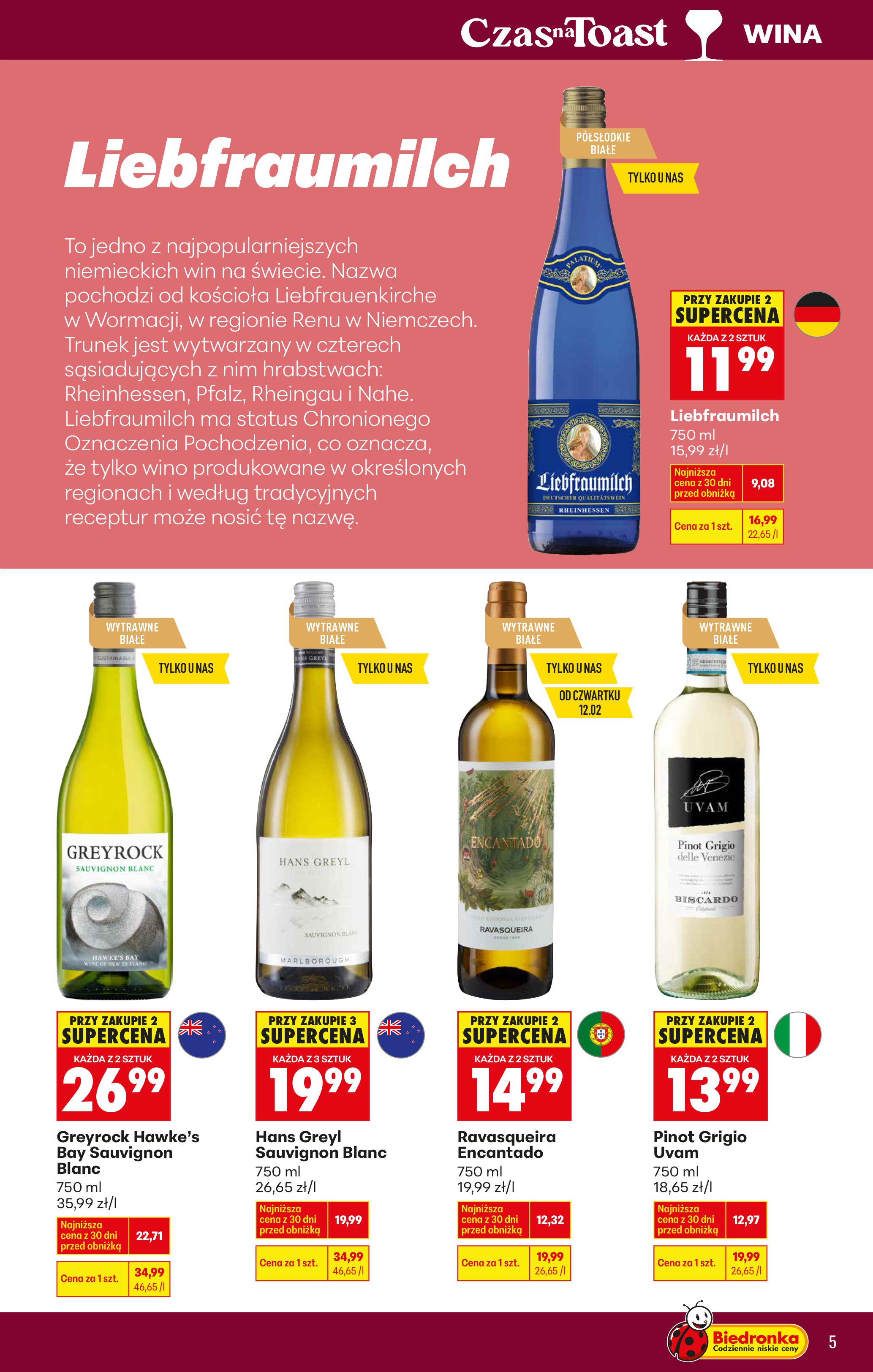biedronka - Biedronka - Czas na Toast leták platný od pondělí 09.02.2026 do soboty 21.02.2026 - page: 5