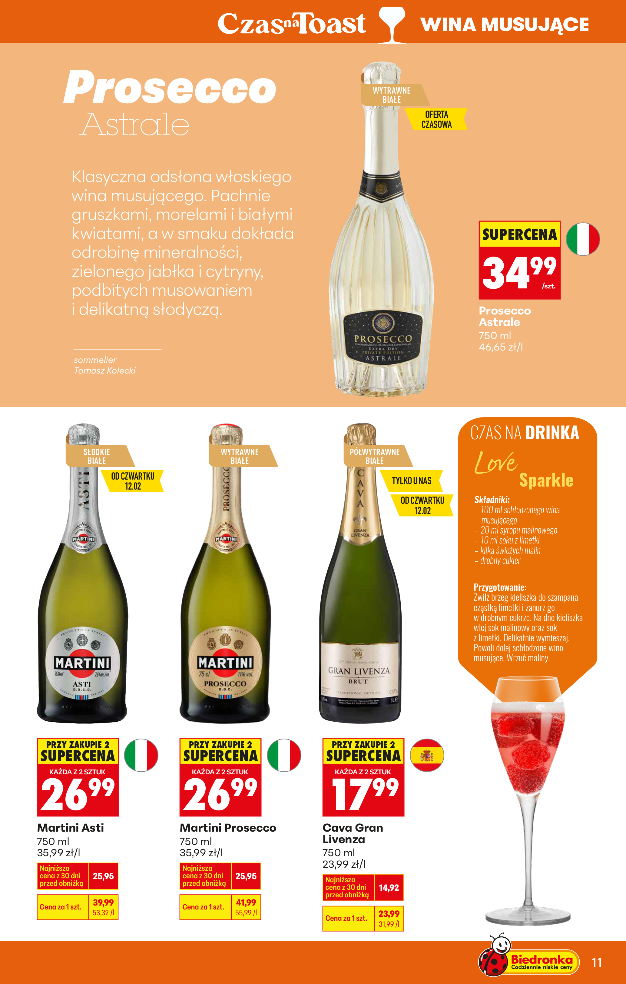 biedronka - Biedronka - Czas na Toast leták platný od pondělí 09.02.2026 do soboty 21.02.2026 - page: 11