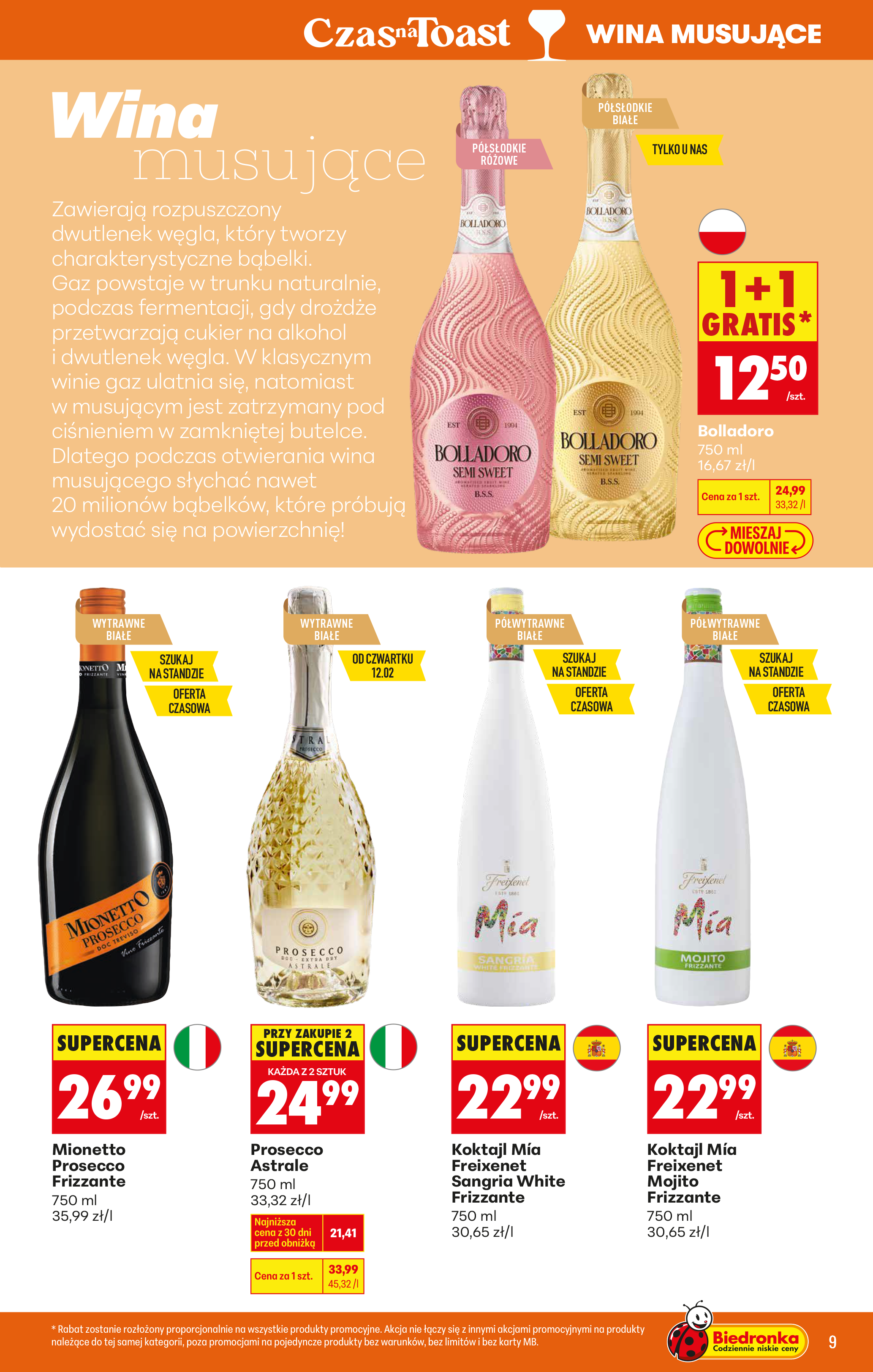biedronka - Biedronka - Czas na Toast leták platný od pondělí 09.02.2026 do soboty 21.02.2026 - page: 9