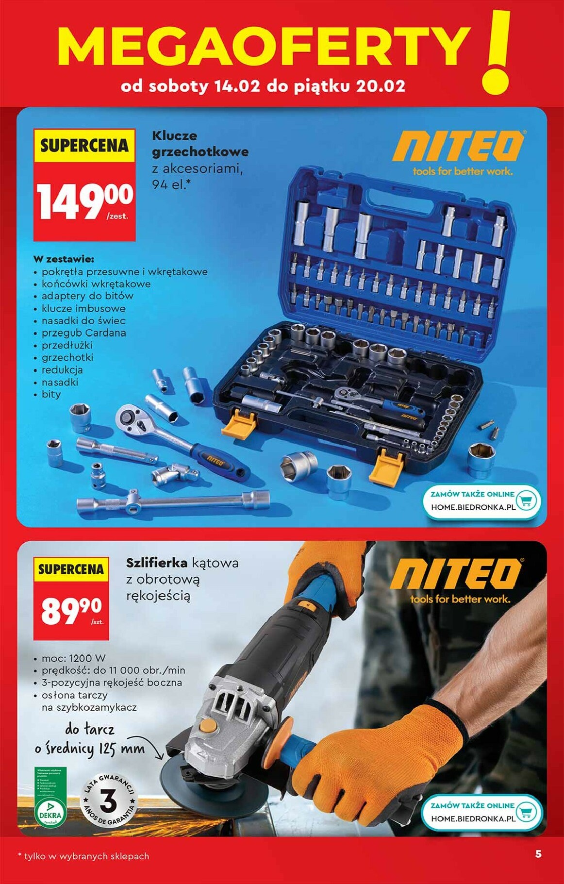 biedronka - Biedronka - Hity i inspiracje leták platný od soboty 14.02.2026 do soboty 28.02.2026 - page: 5