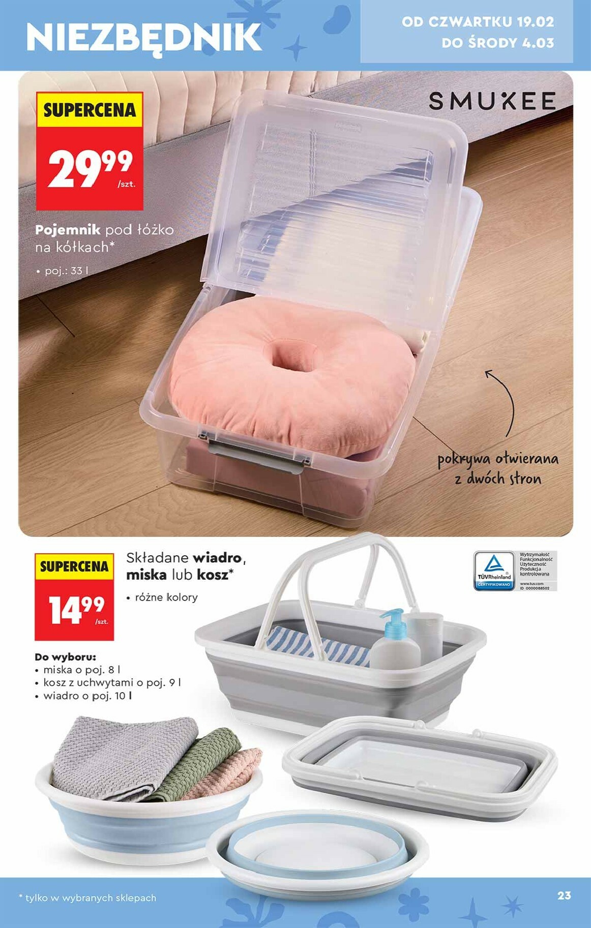 biedronka - Biedronka - Hity i inspiracje leták platný od soboty 14.02.2026 do soboty 28.02.2026 - page: 23